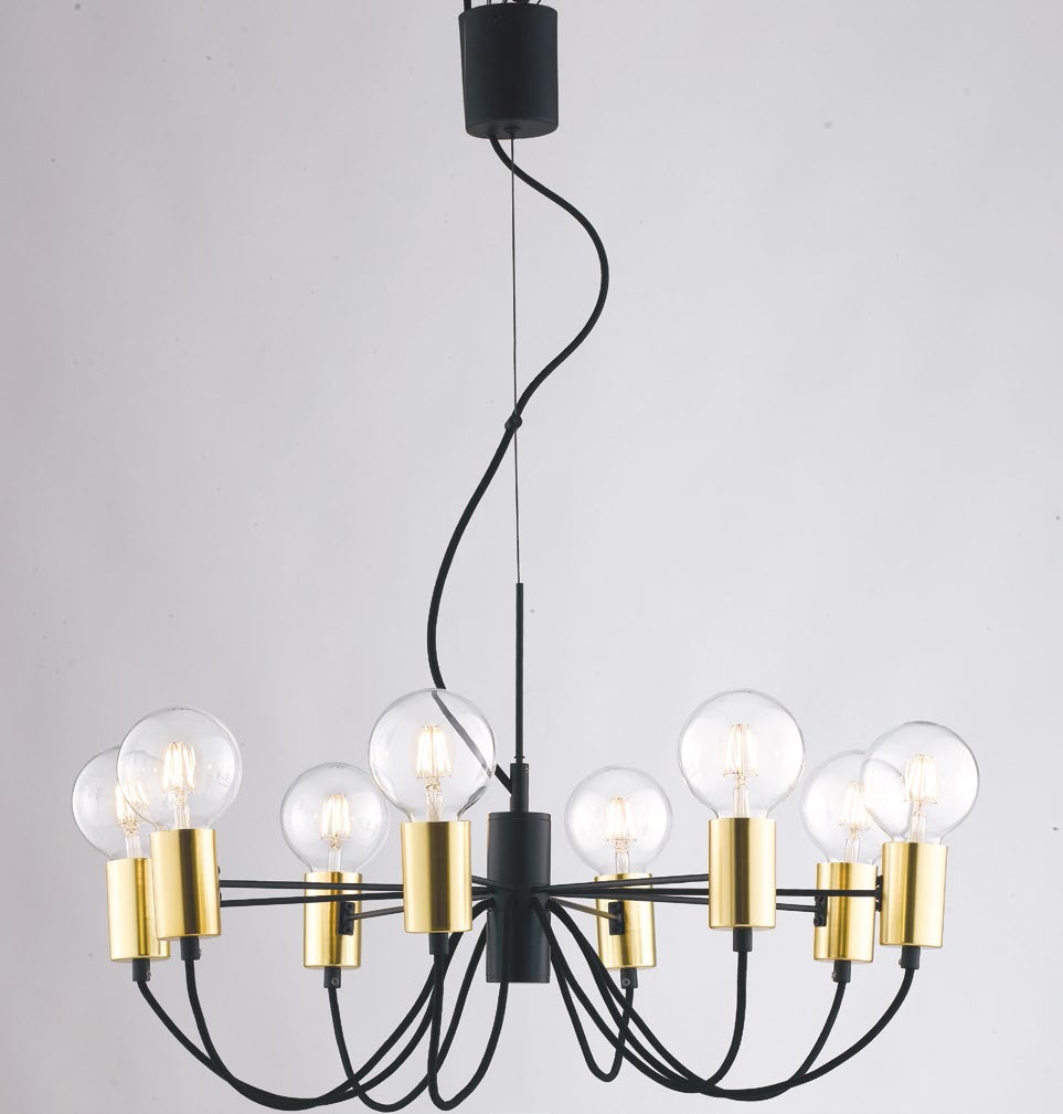 ECO-LIGHT Pendelleuchte »AXON«, Leuchtmittel E27   ohne Leuchtmittel günstig online kaufen