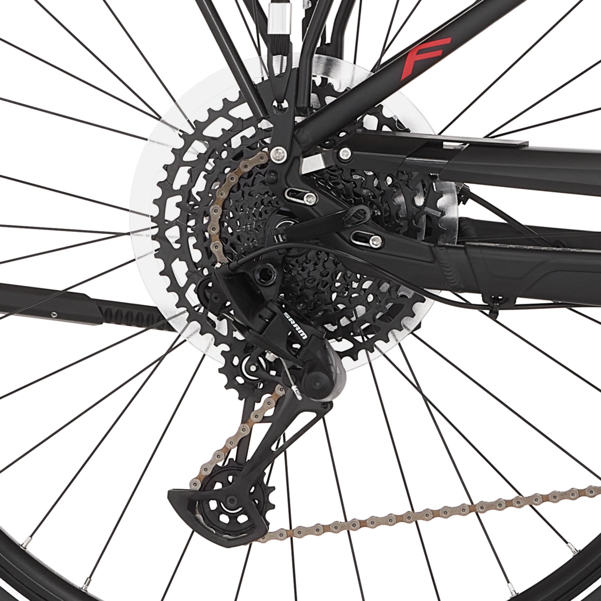 FISCHER Fahrrad E-Bike, 12 Gang, SRAM, Schaltwerk SX EAGLE