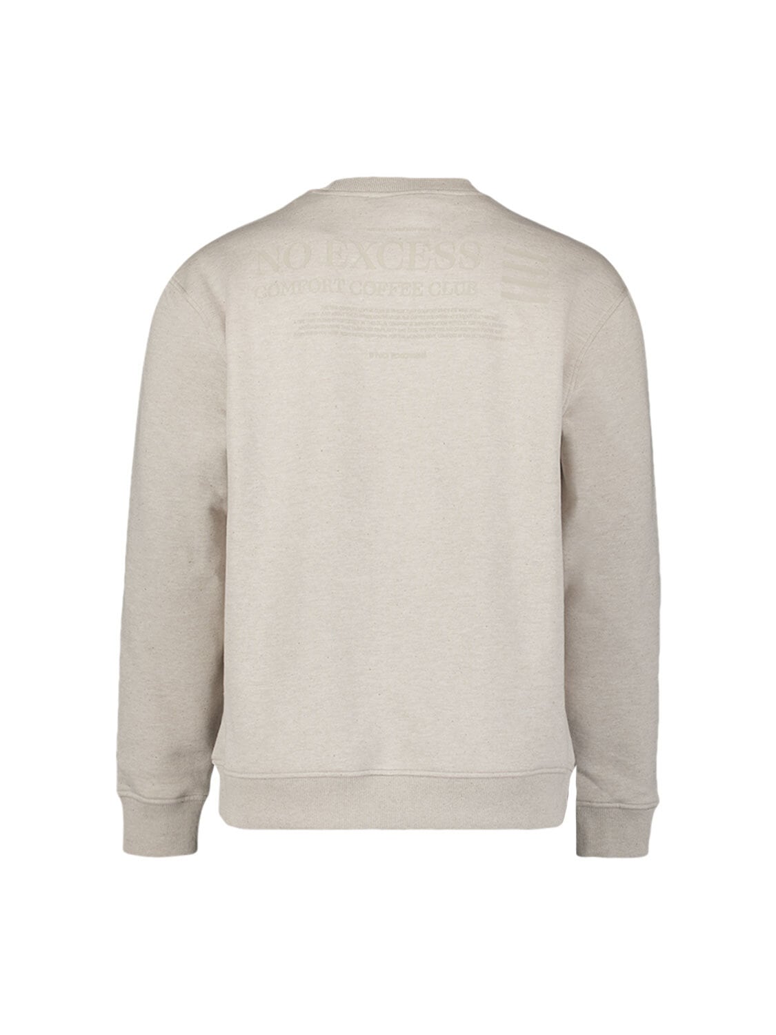 NO EXCESS Sweater »No Excess Sweater mit Rückenprint«