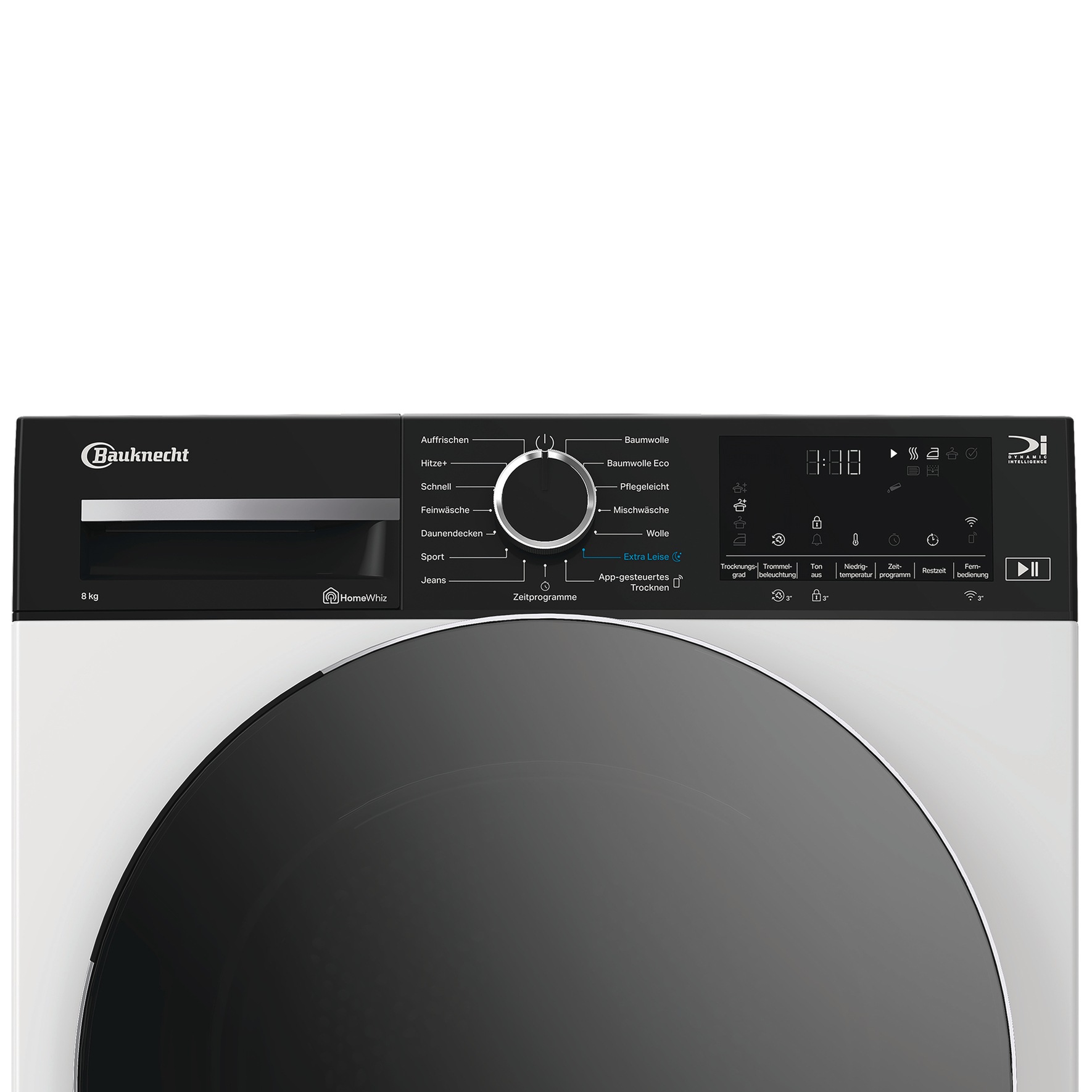 BAUKNECHT Wärmepumpentrockner »BTSW 86B WB« Precision Dry  – Intelligentes Trocknen dank Dynamic Intelligence