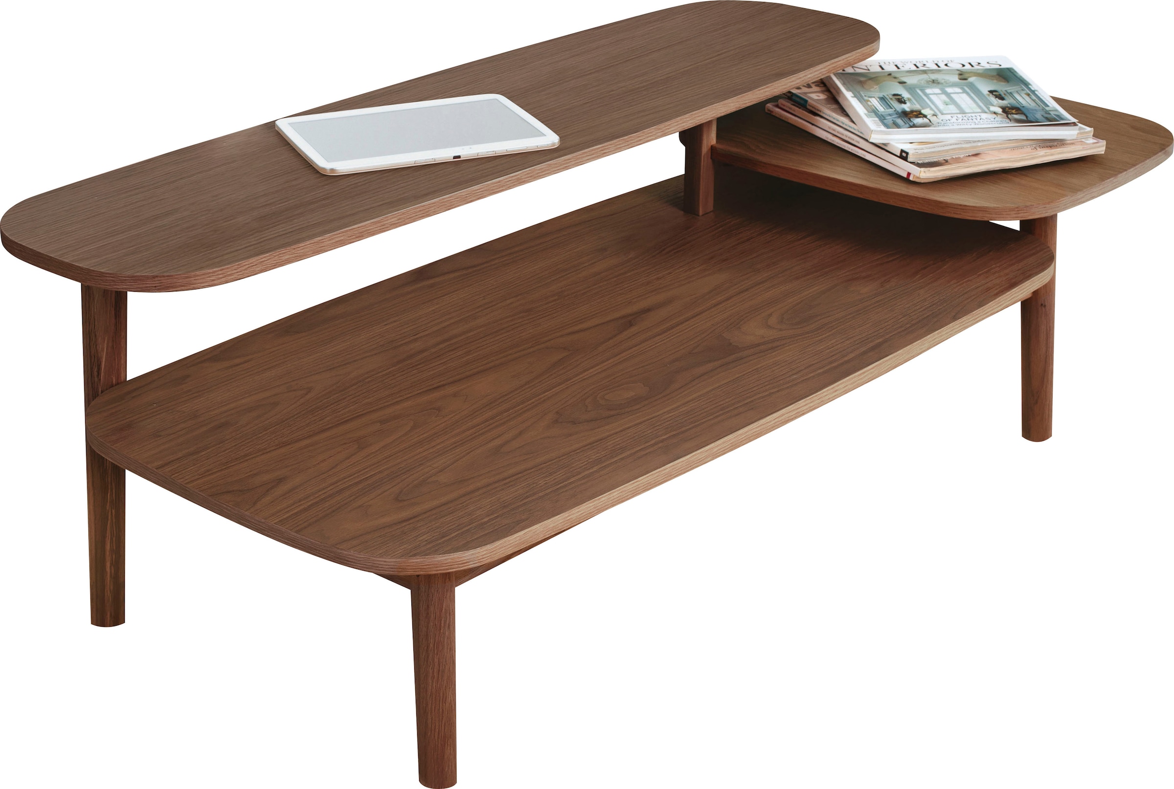 Woodman Couchtisch »Veera«, mit 3 verschiedenen Ebenen