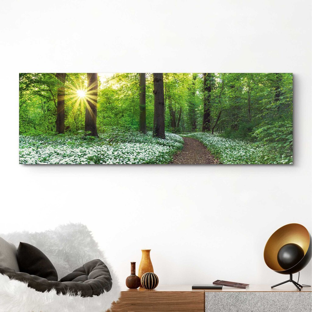 Reinders! Holzbild »Deco Panel 52x156 Spring Forest«