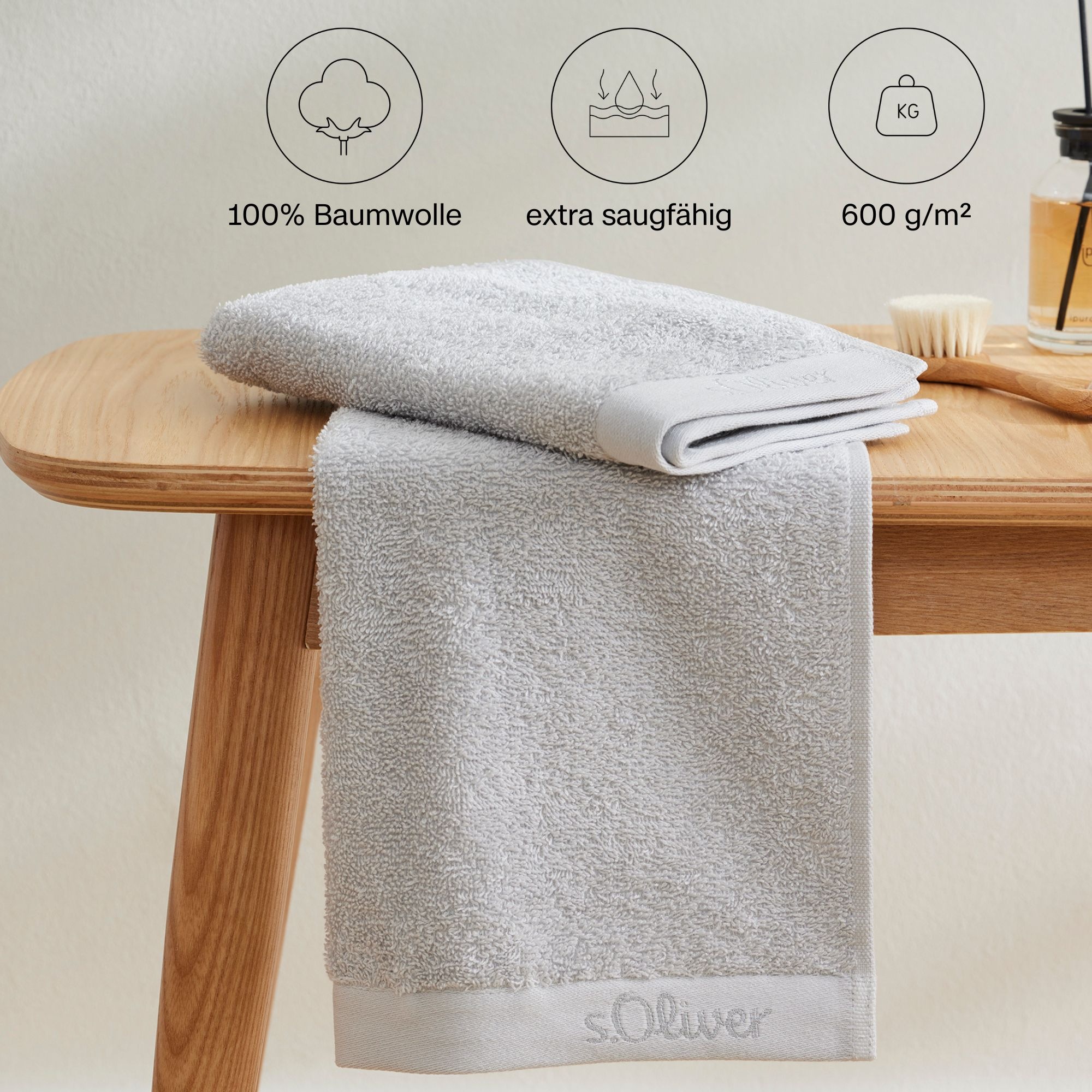 s.Oliver Handtuch Set »s. Oliver, besonders weich und saugfähig,«, (Set, 6 günstig online kaufen