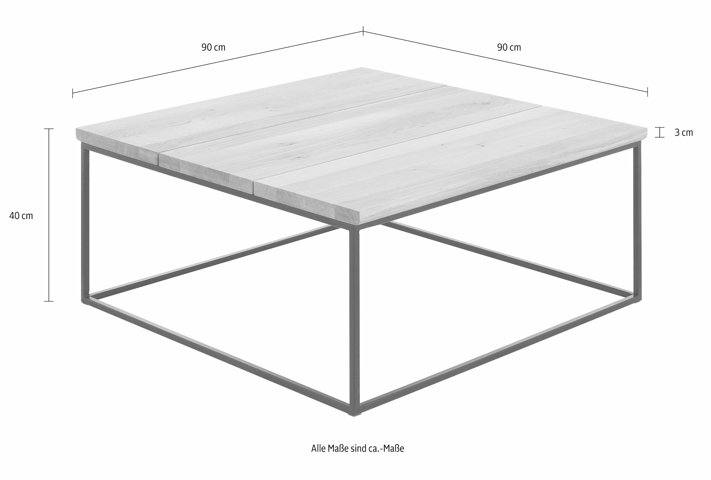 Home affaire Couchtisch »Manadi«, Breite 90 cm in 3 verschiedenen Farben