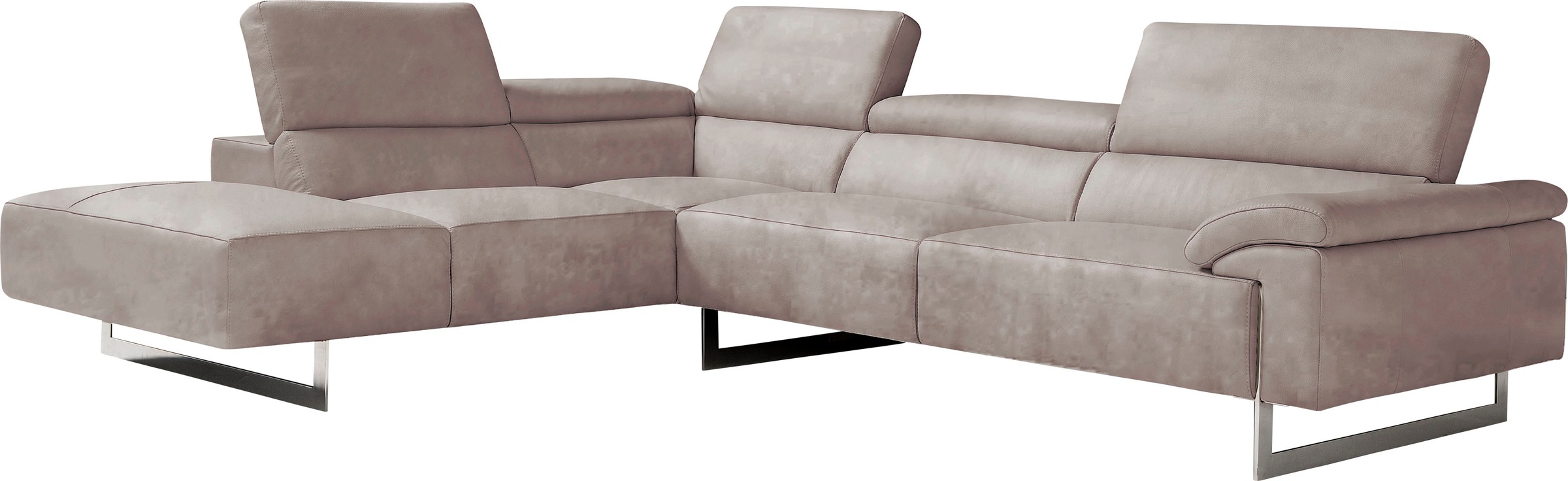 Egoitaliano Ecksofa »Malika, elegant und bequem, Designsofa, L-Form«, mit O günstig online kaufen