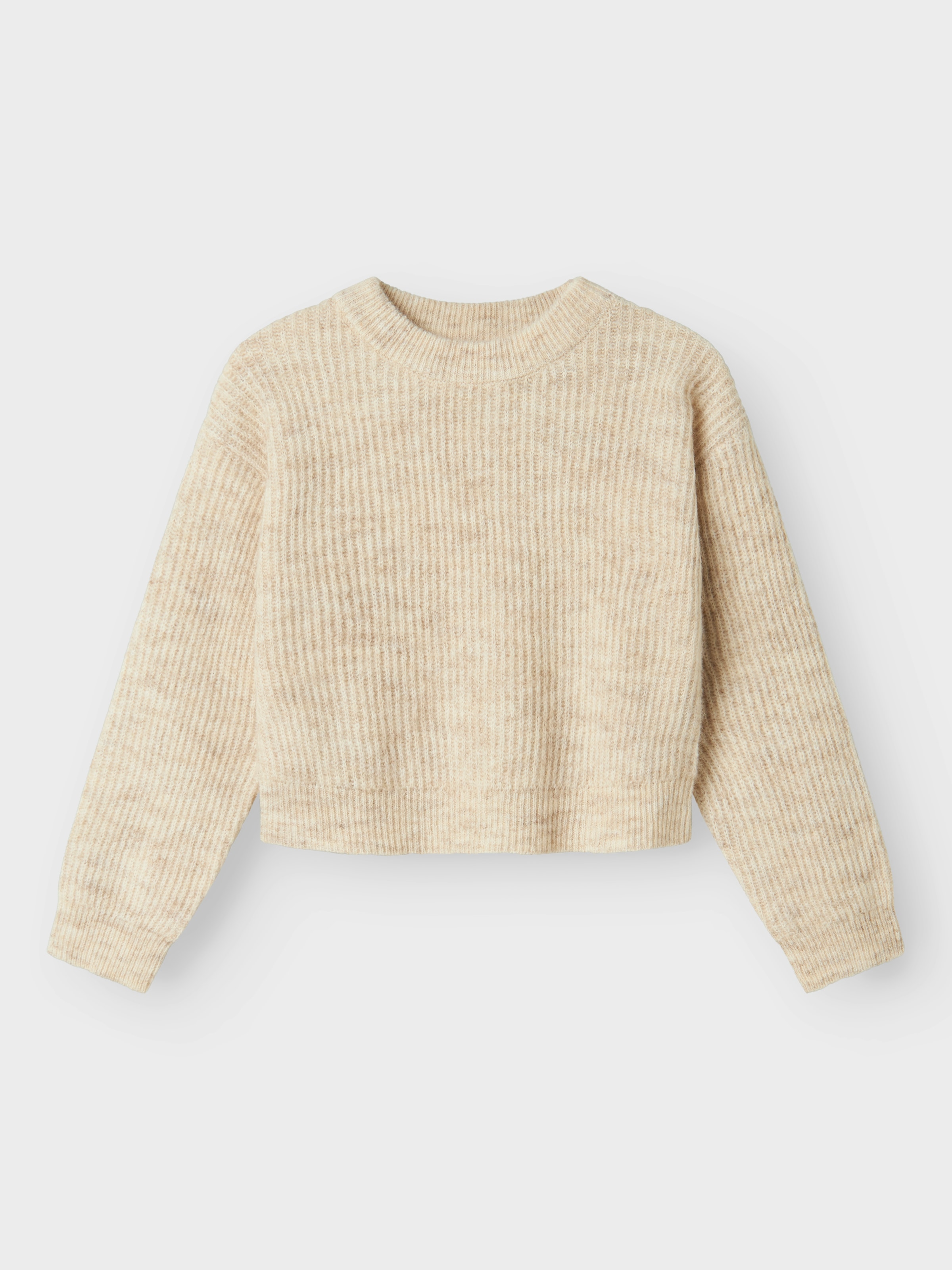Name It Strickpullover »NKFHOLLY LS BOXY SHORT KNIT NOOS«