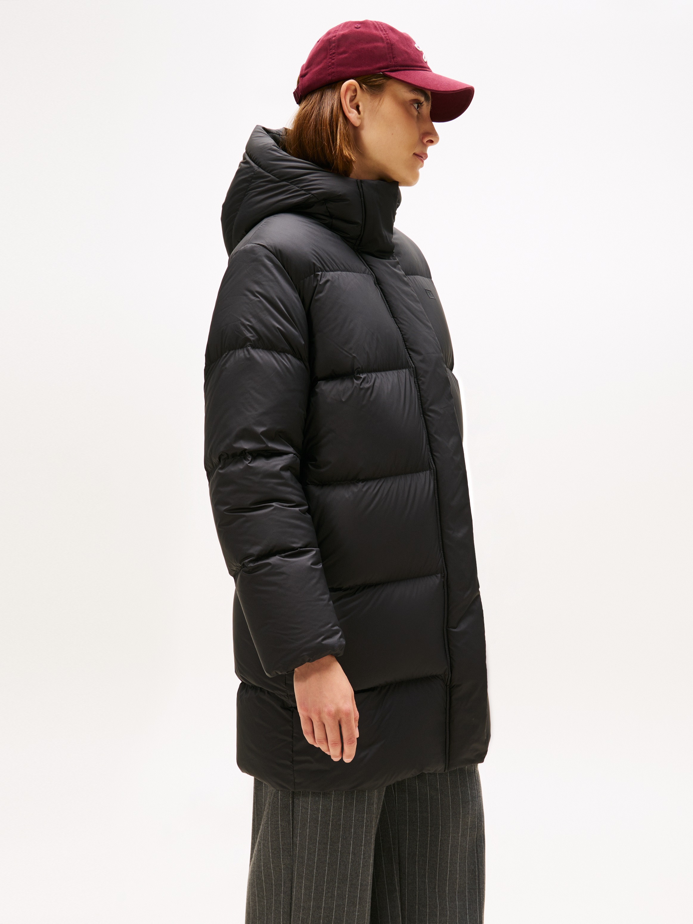 Tommy Hilfiger Damen »MODERN DOWN REG COAT« mit wärmenden Material gefüttert schwarz XS (34)