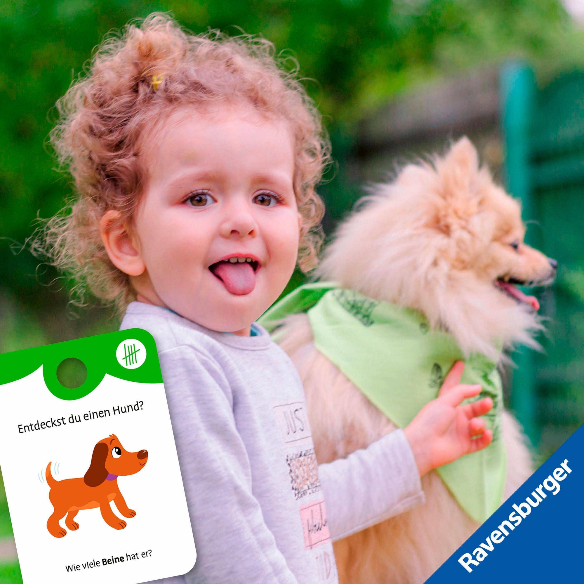 Ravensburger Spiel »Play+ Spiel & Mach mit! Karten: Sachen suchen: unterwegs«