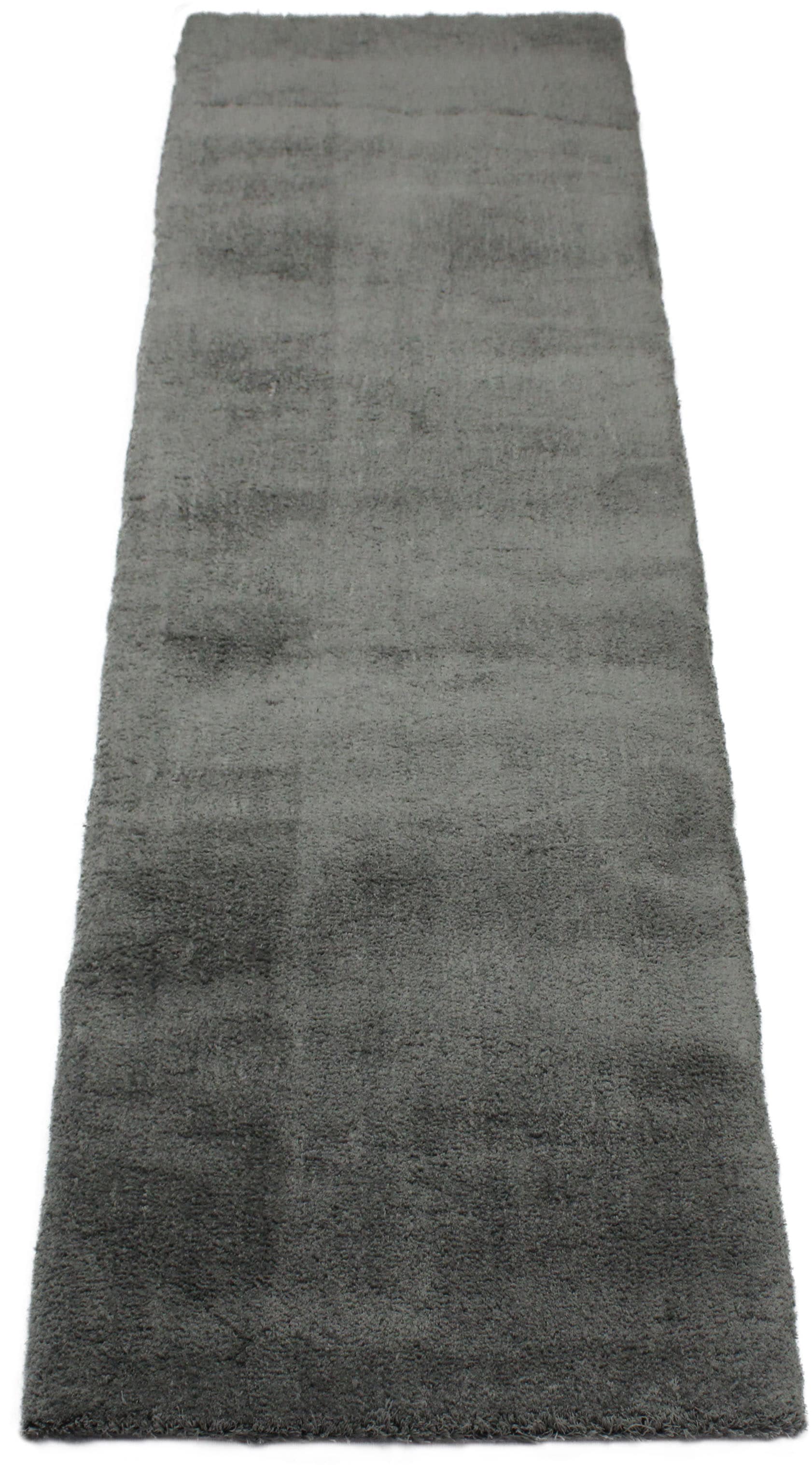 my home Hochflor-Läufer »Microfaser Teppich Magong, besonders weich, sehr feiner Flor«, rechteckig, 25 mm Höhe, uni Teppiche, Wohnzimmer, Schlafzimmer, Kinderzimmer, Flur, Brücke