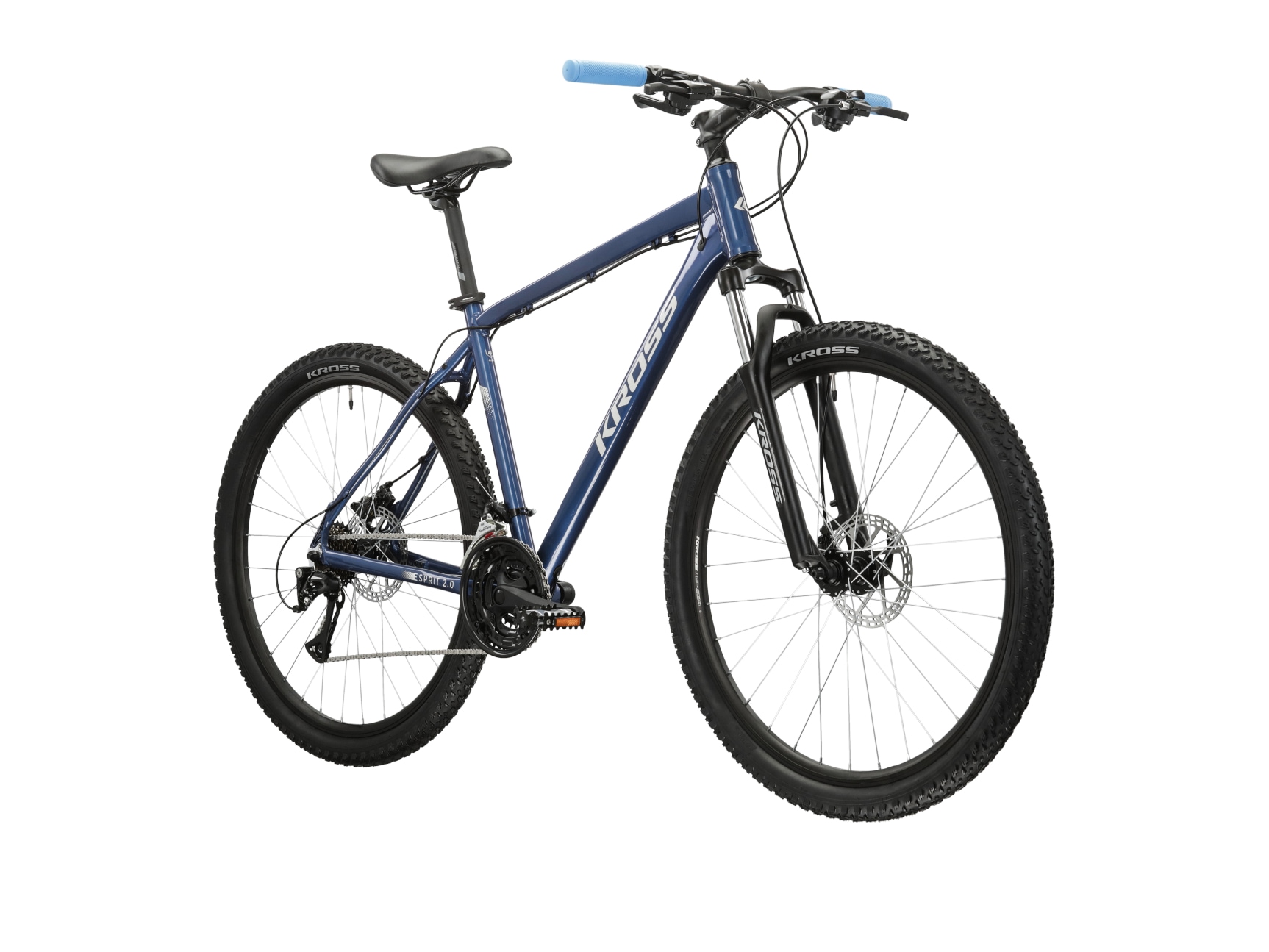 Kross Mountainbike »KROSS Mountainbike Hardtail 27,5" Esprit 2.0 blau 21 Gänge« 21 Gang Shimano ACERA M3020 Schaltwerk Kettenschaltung