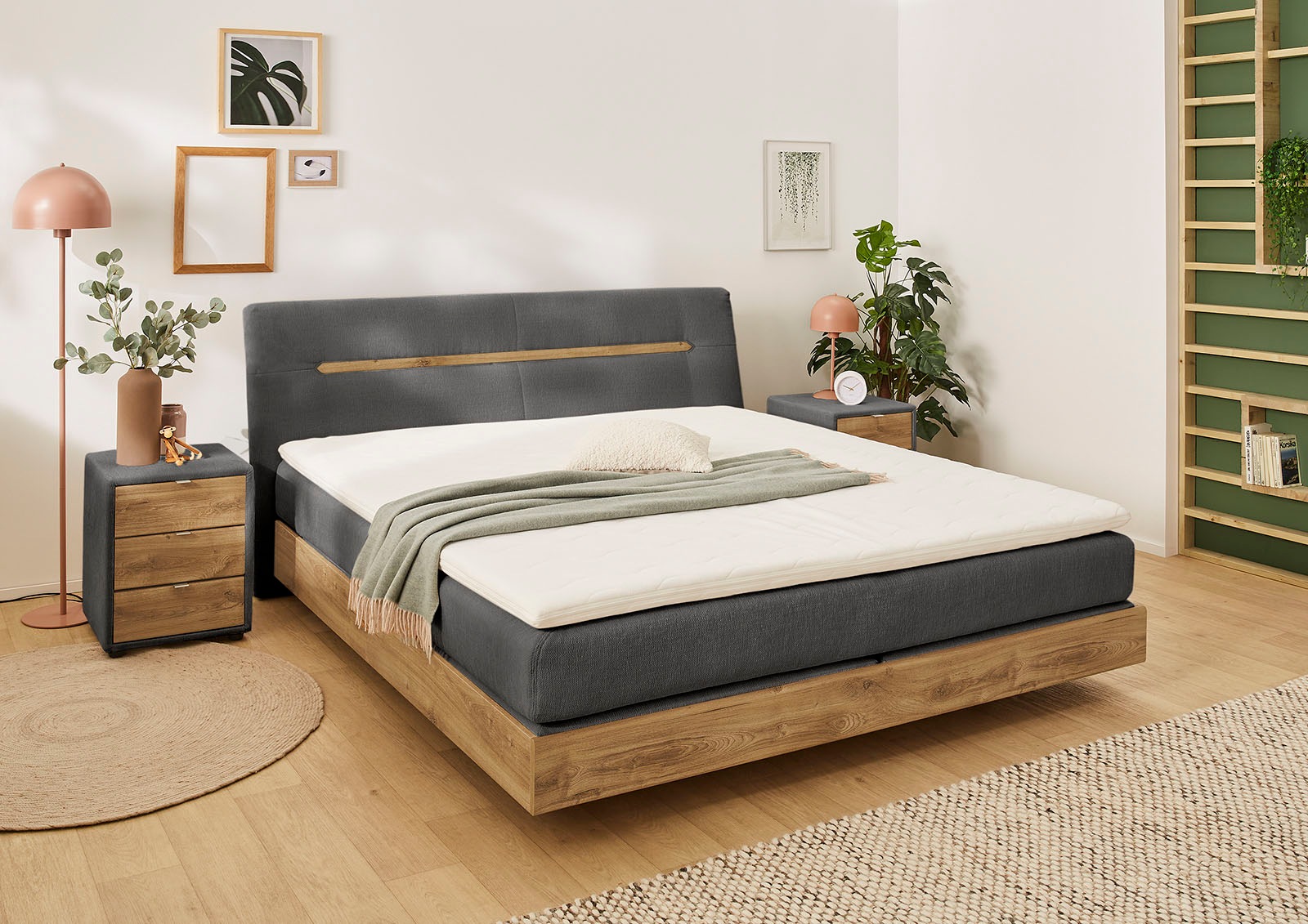 Jockenhöfer Gruppe Boxspringbett »Hetty erhältlich in der Größe 180x200cm«, günstig online kaufen