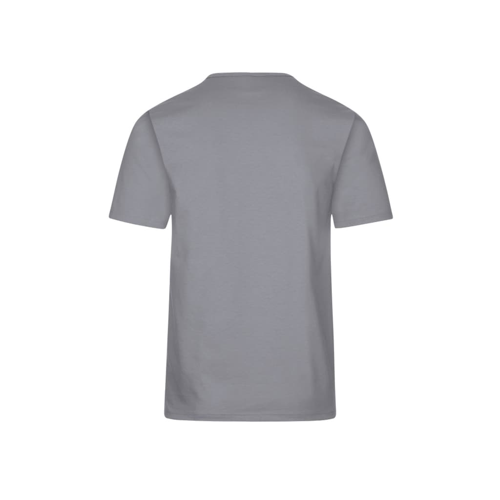 Trigema T-Shirt »TRIGEMA T-Shirt mit Knopfleiste DELUXE Baumwolle«, (1 tlg.)