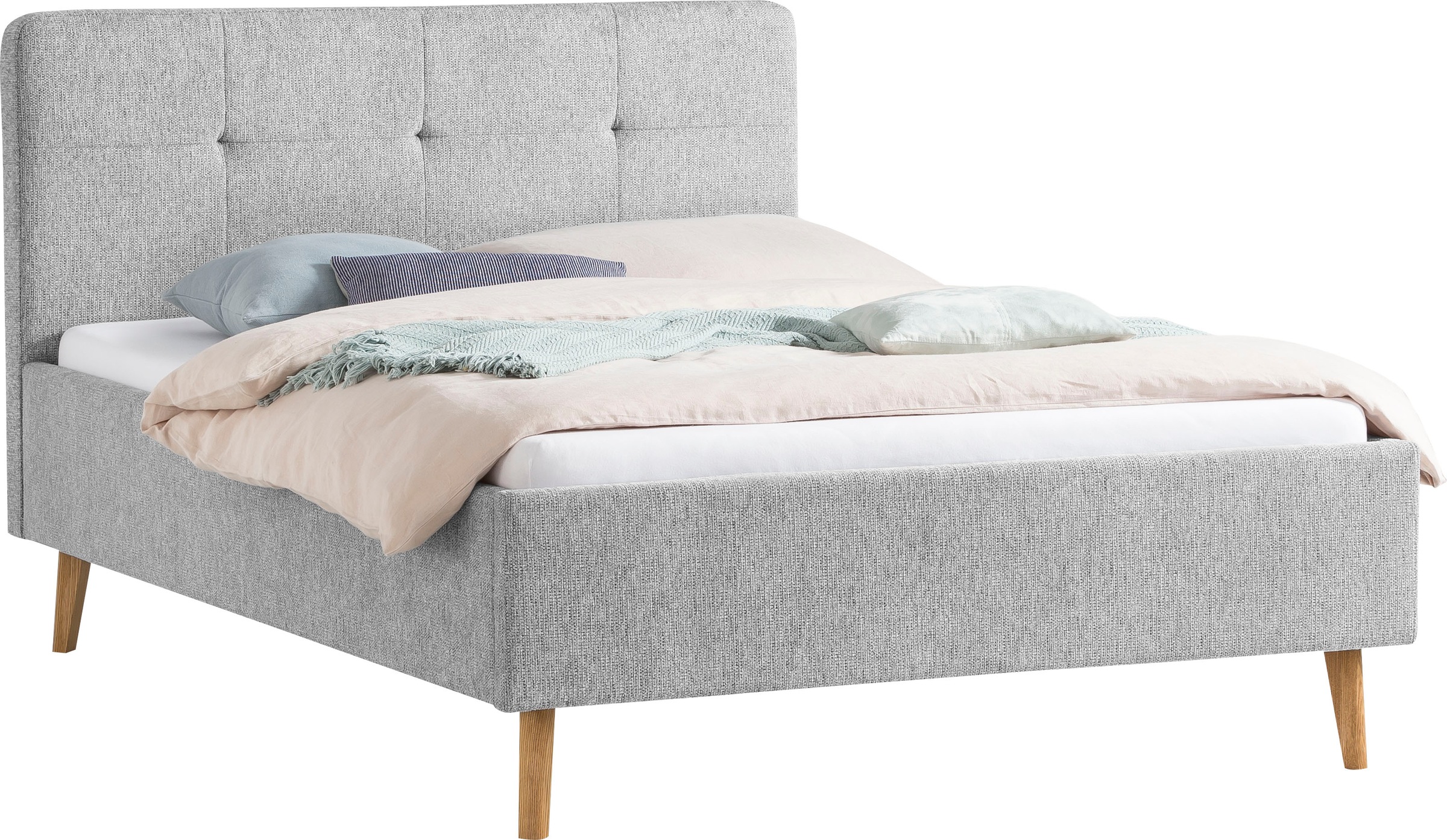 meise.möbel Polsterbett "Smart" Kopfteil mit Knopfheftung, in zwei Größen e günstig online kaufen