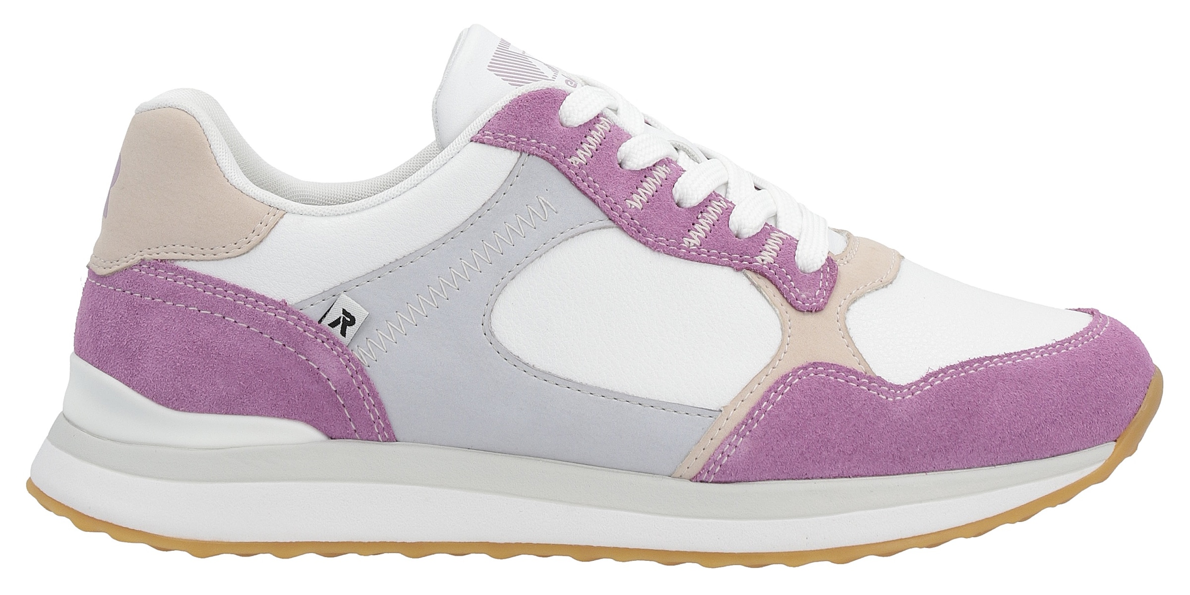 Rieker EVOLUTION Sneaker, mit herausnehmbarer Einlage, Freizeitschuh, Halbschuh, Schnürschuh