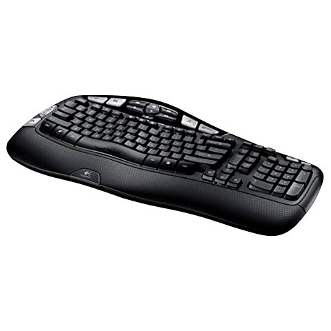 Logitech tastatur wireless keyboard k350 de layout ziffernblock