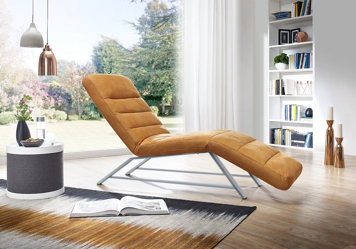 W.SCHILLIG Relaxliege »daily dreams«, Funktionsliege wahlweise mit Motor, Gestell matt, Breite 75 cm