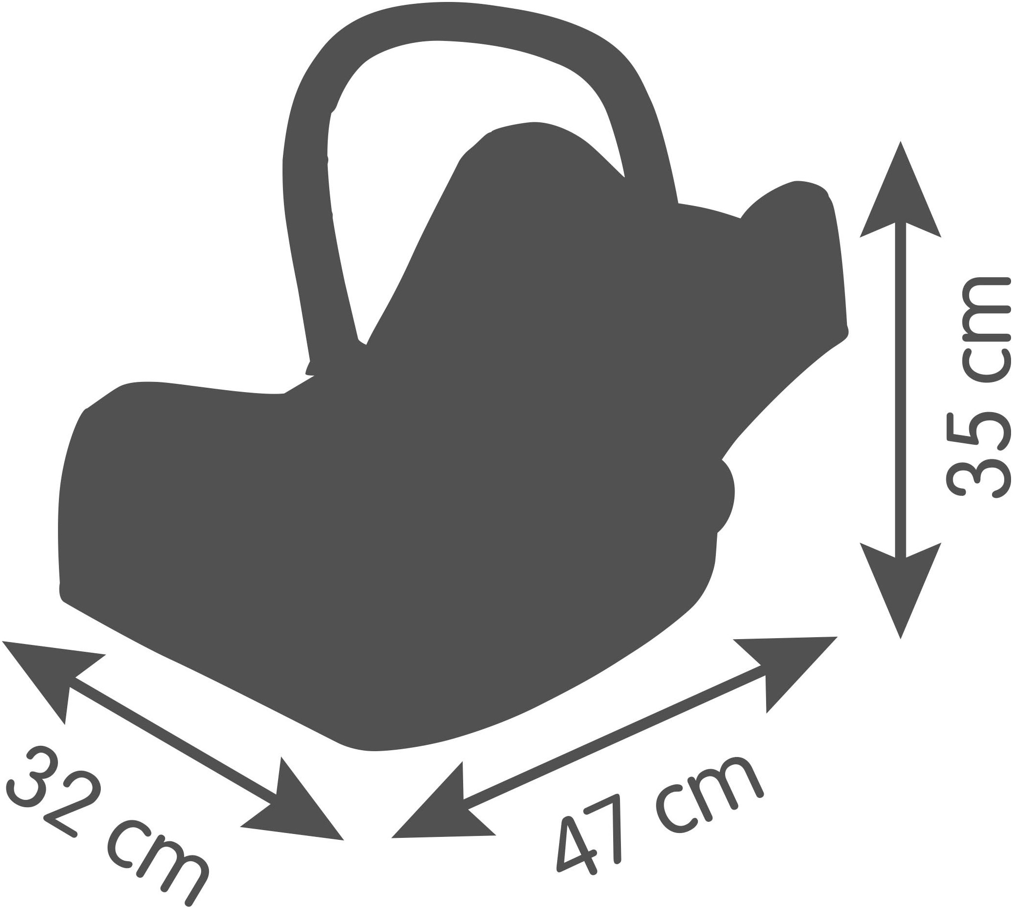 Smoby Puppen Autositz »Maxi-Cosi Puppenautositz« Made in Europe