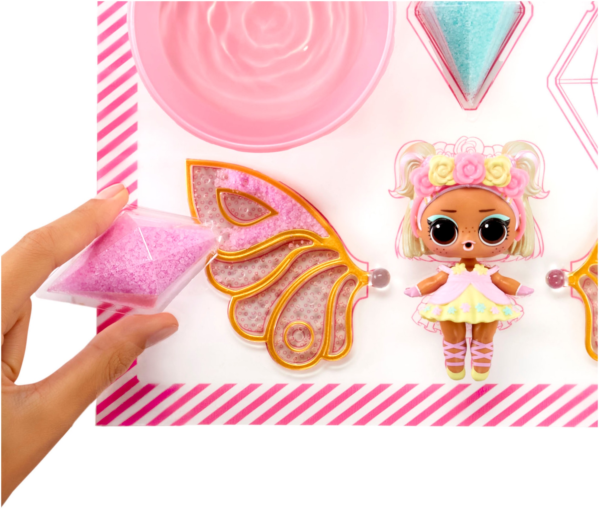 L.O.L. SURPRISE! Anziehpuppe »L.O.L. Surprise Fairy Tots Asst in PDQ«, sortierte Lieferung