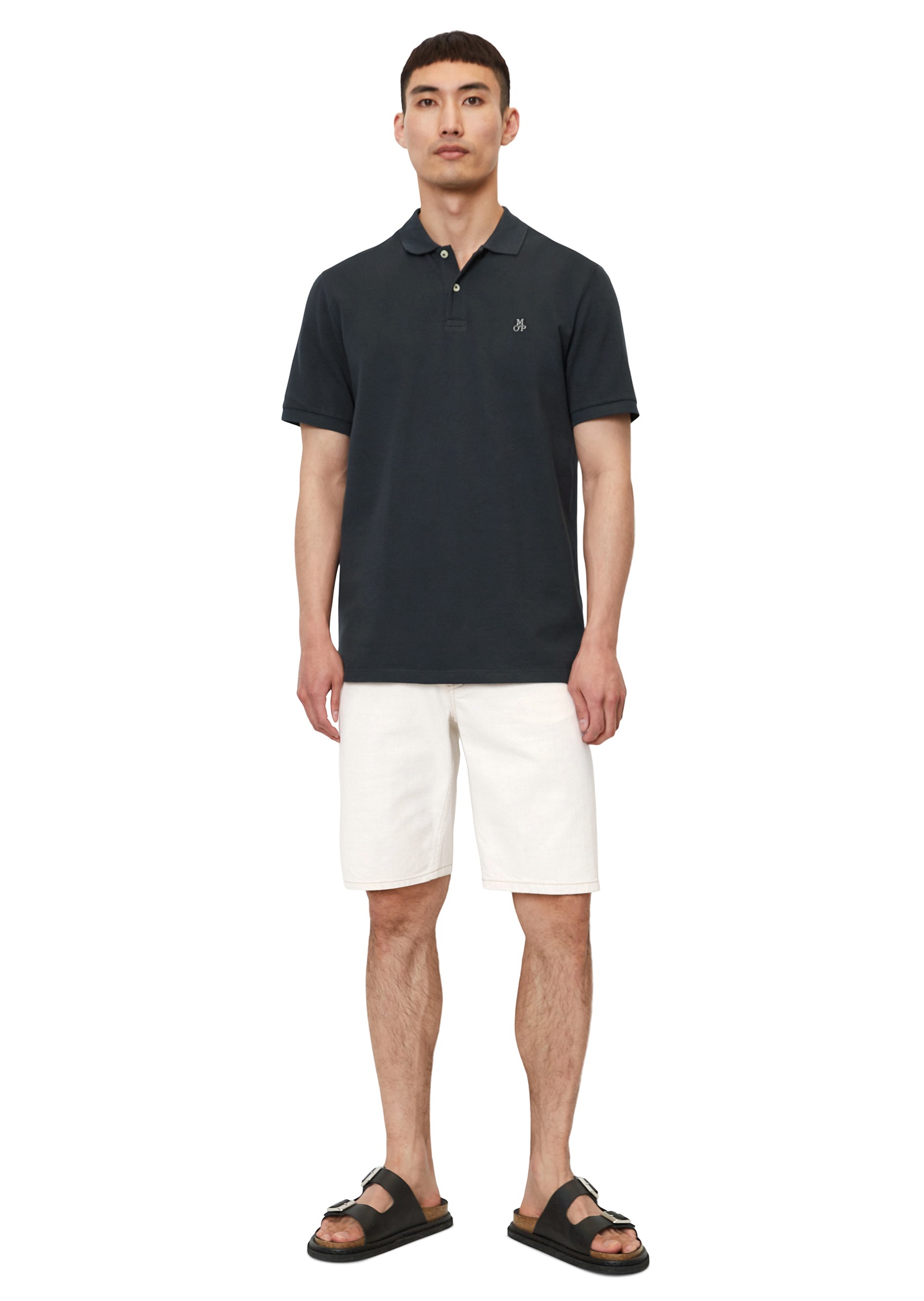 5. Bild von Marc O'Polo Shorts »aus Bio-Baumwolle-Leinen-Mix«