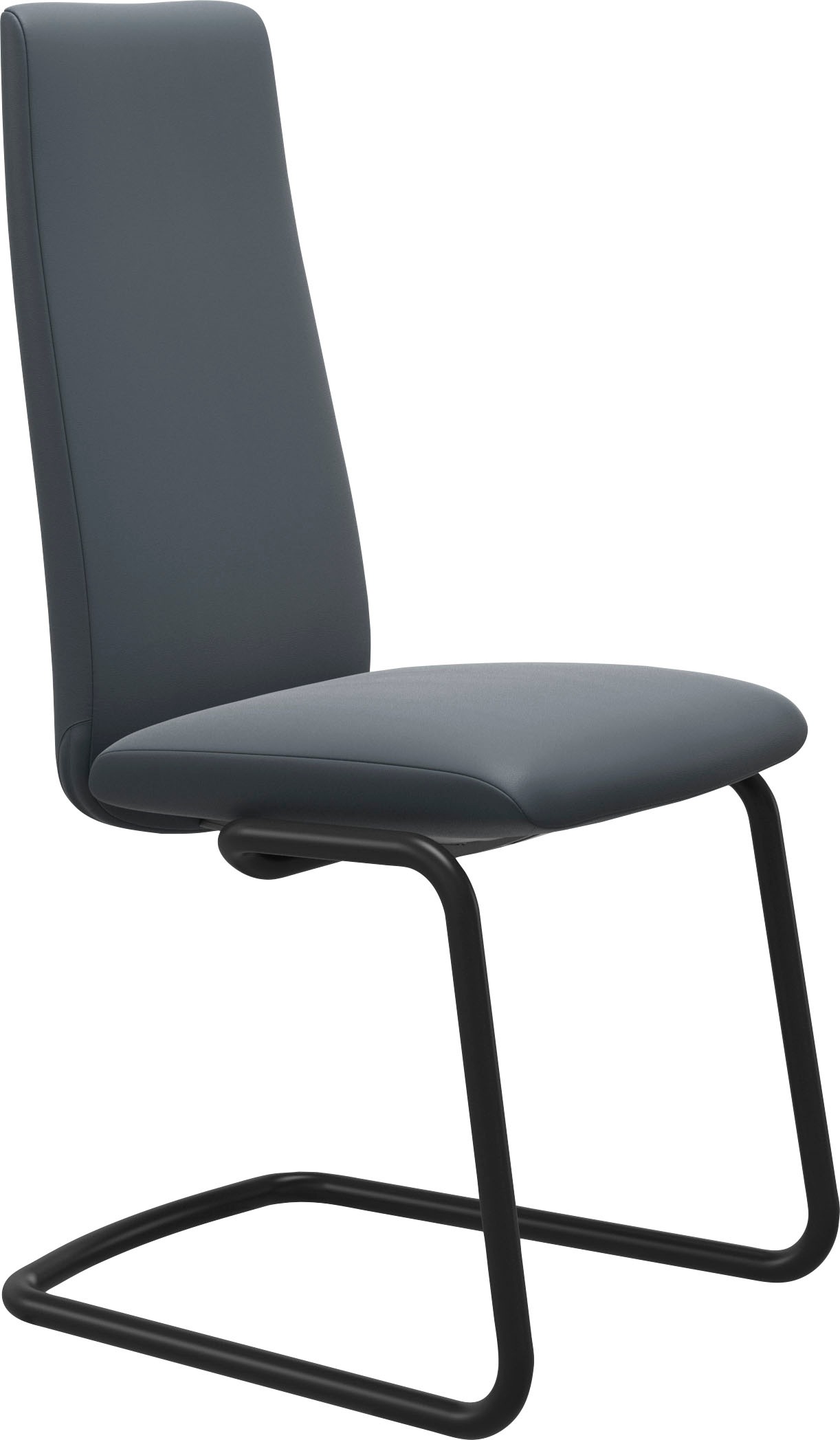 Stressless® Polsterstuhl »Laurel«, Leder BATICK, High Back, Größe M, mit Beinen aus Stahl in Schwarz matt
