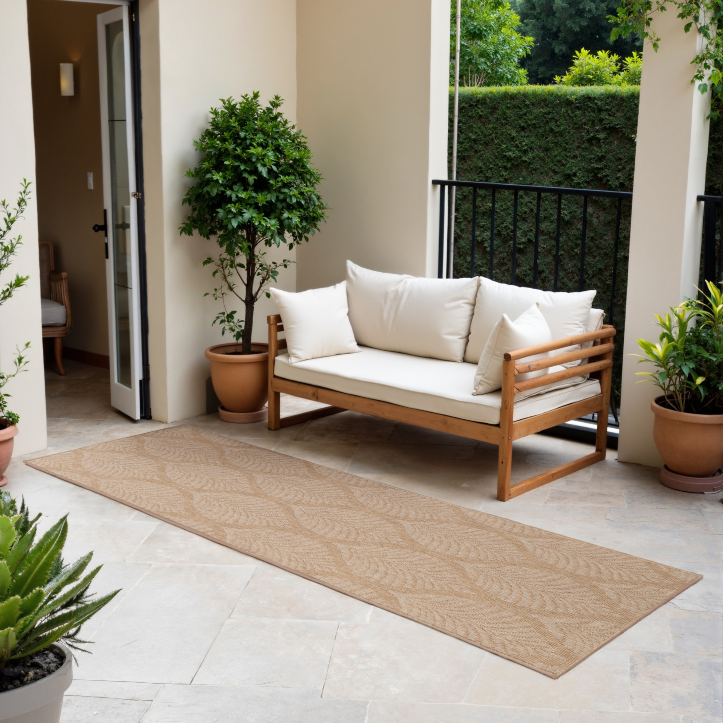 HANSE Home Outdoorteppich »Liora Wendeteppich«, rechteckig, 5 mm Höhe, Läuf günstig online kaufen