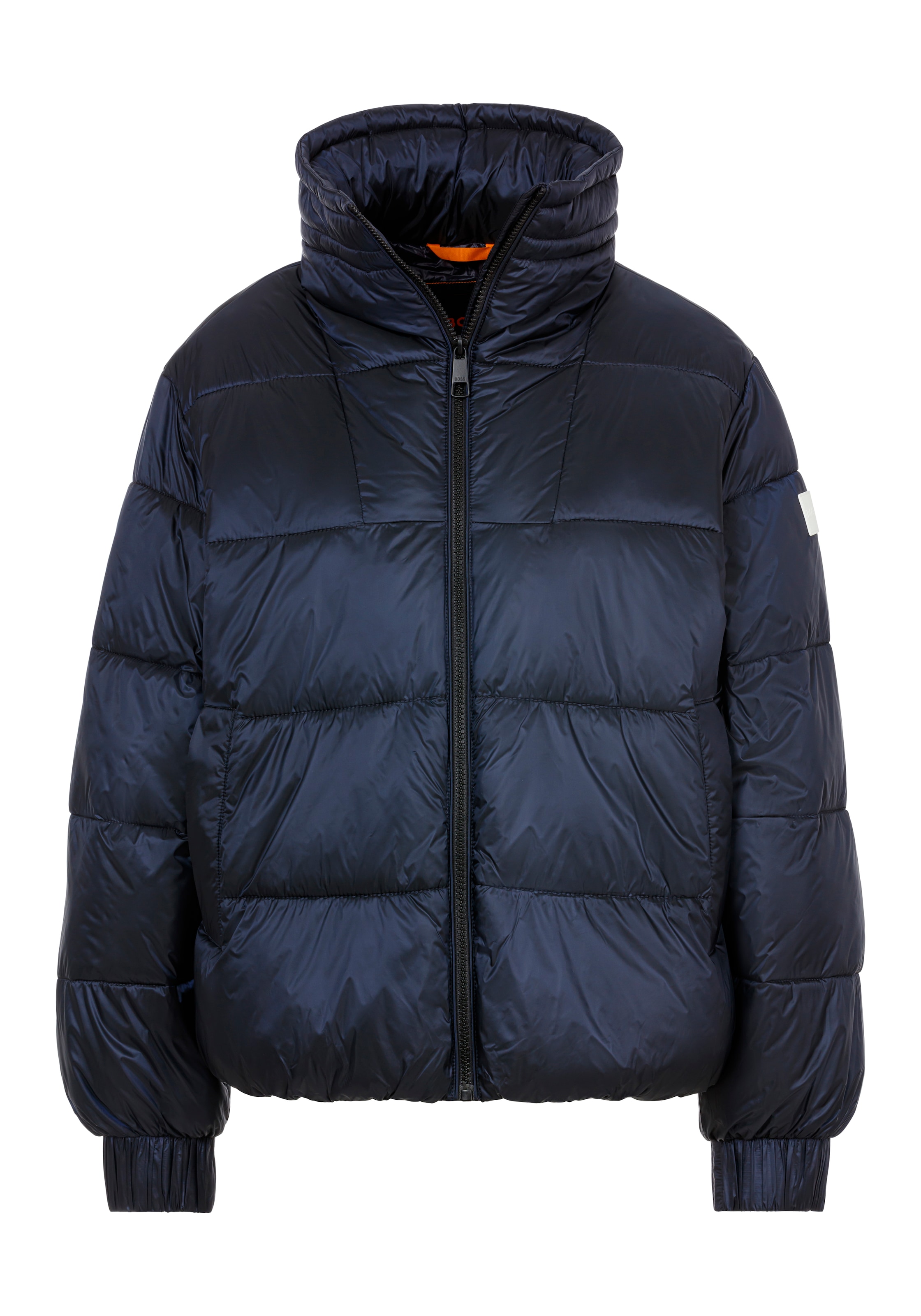 BOSS ORANGE Outdoorjacke »Padina Premium Damenmode«, mit gefüttertem Kragen