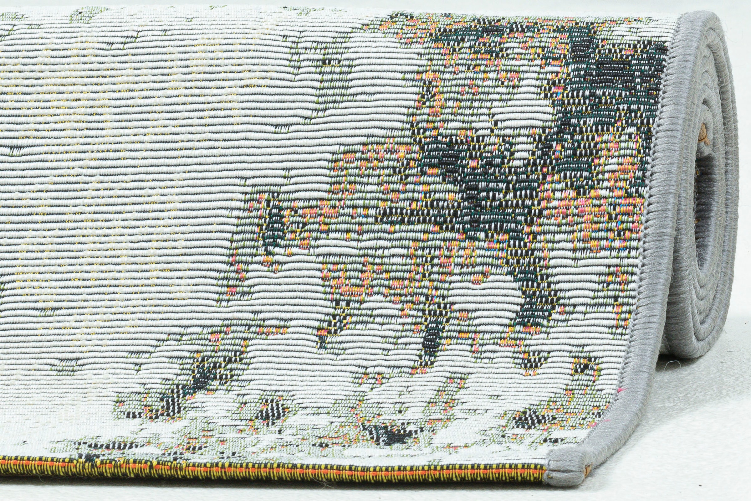 Sansibar Teppich »Rantum Beach SA-027« rechteckig 3 mm Höhe Flachgewebe, modernes Design, In- und Outdoor geeignet