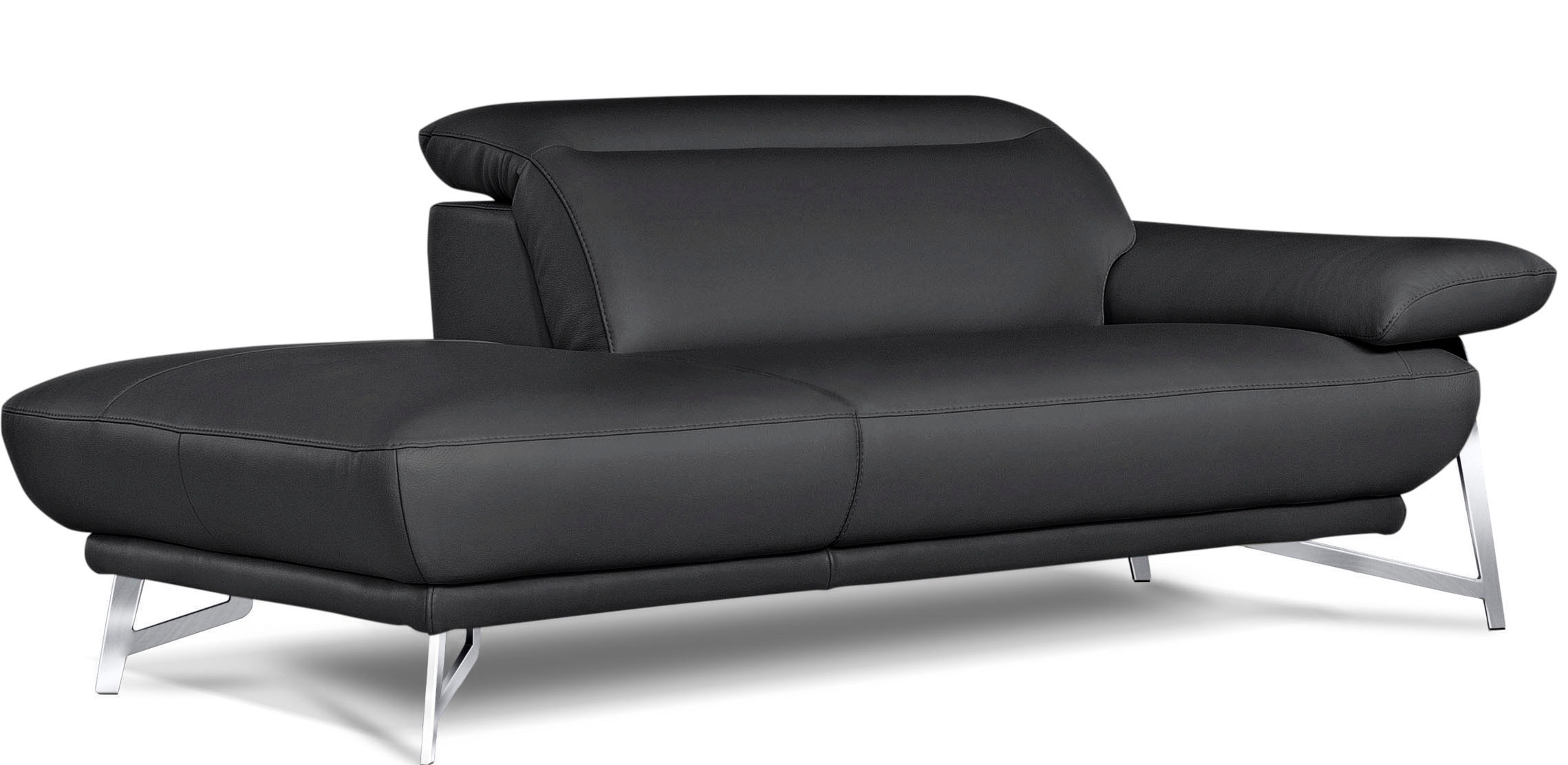 Egoitaliano Sofa »Anais, erstklassiger Sitzkomfort, Fußfarbe chrom«, Set, K günstig online kaufen
