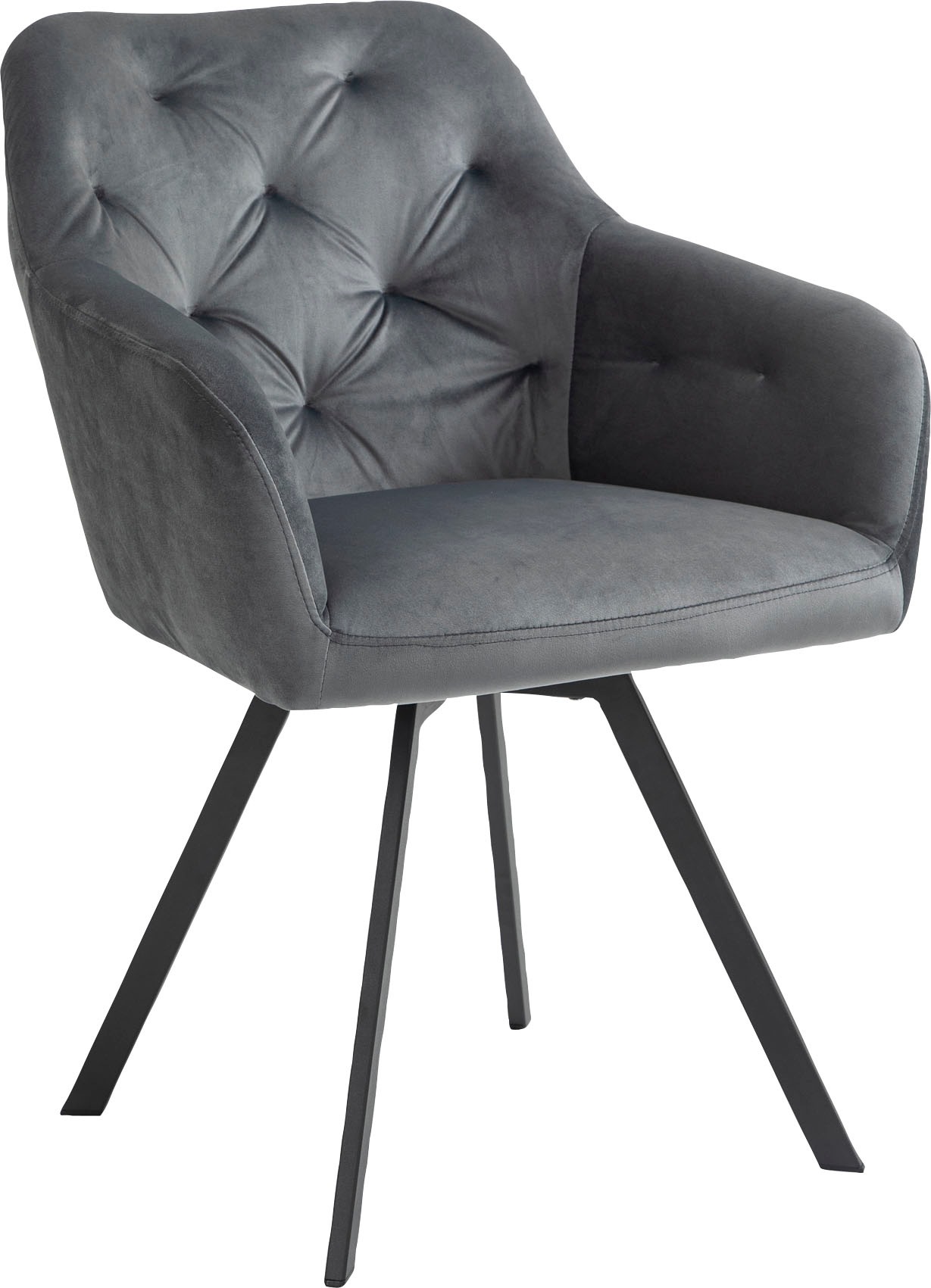 SalesFever Esszimmerstuhl »Toronto Stuhl - Stilvoller Armlehnstuhl mit Step günstig online kaufen