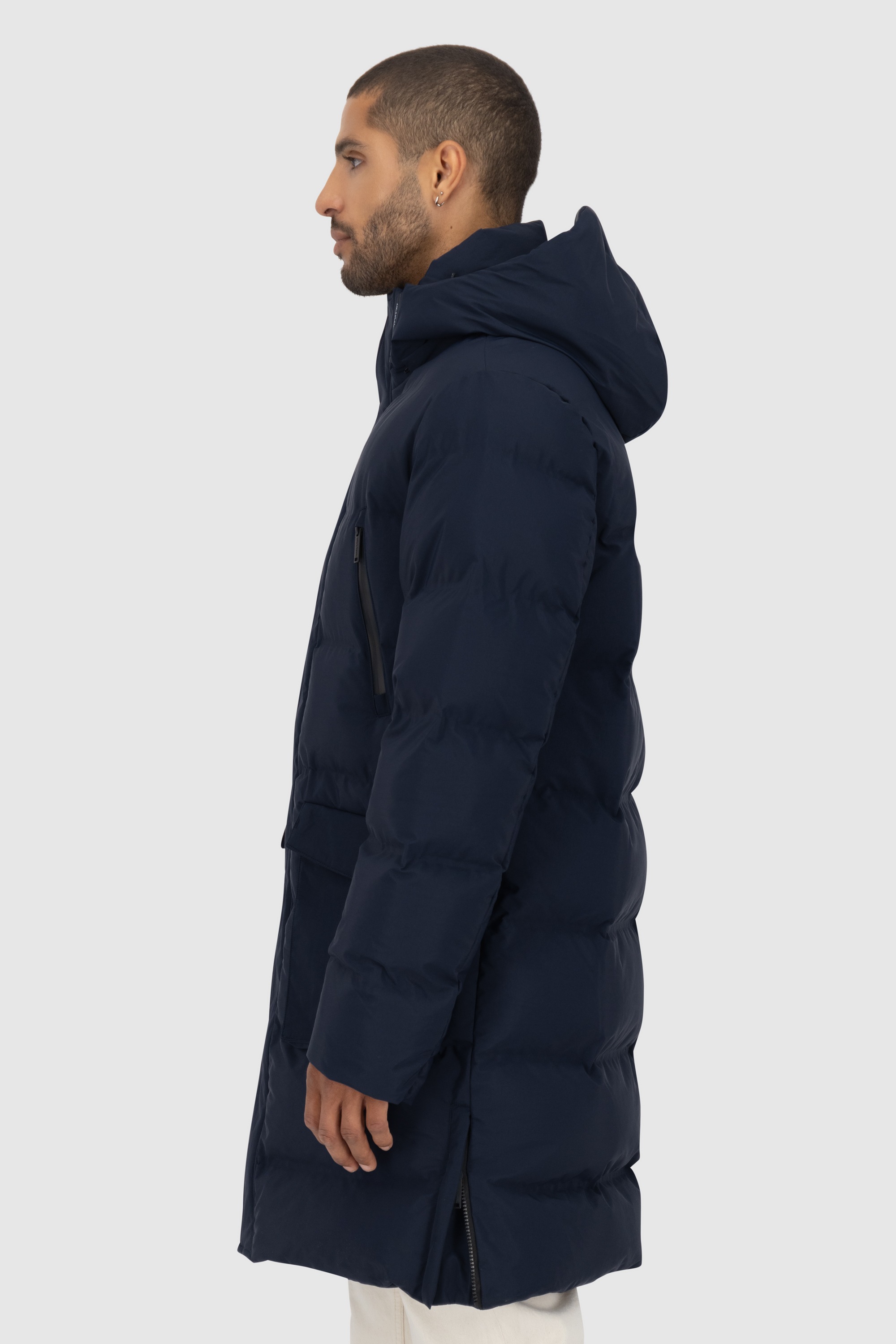 Alife & Kickin Winterjacke »Herren SaulAK A«, mit Kapuze, gefütterte Jacke mit abnehmbarer Kapuze und 6 Fronttaschen