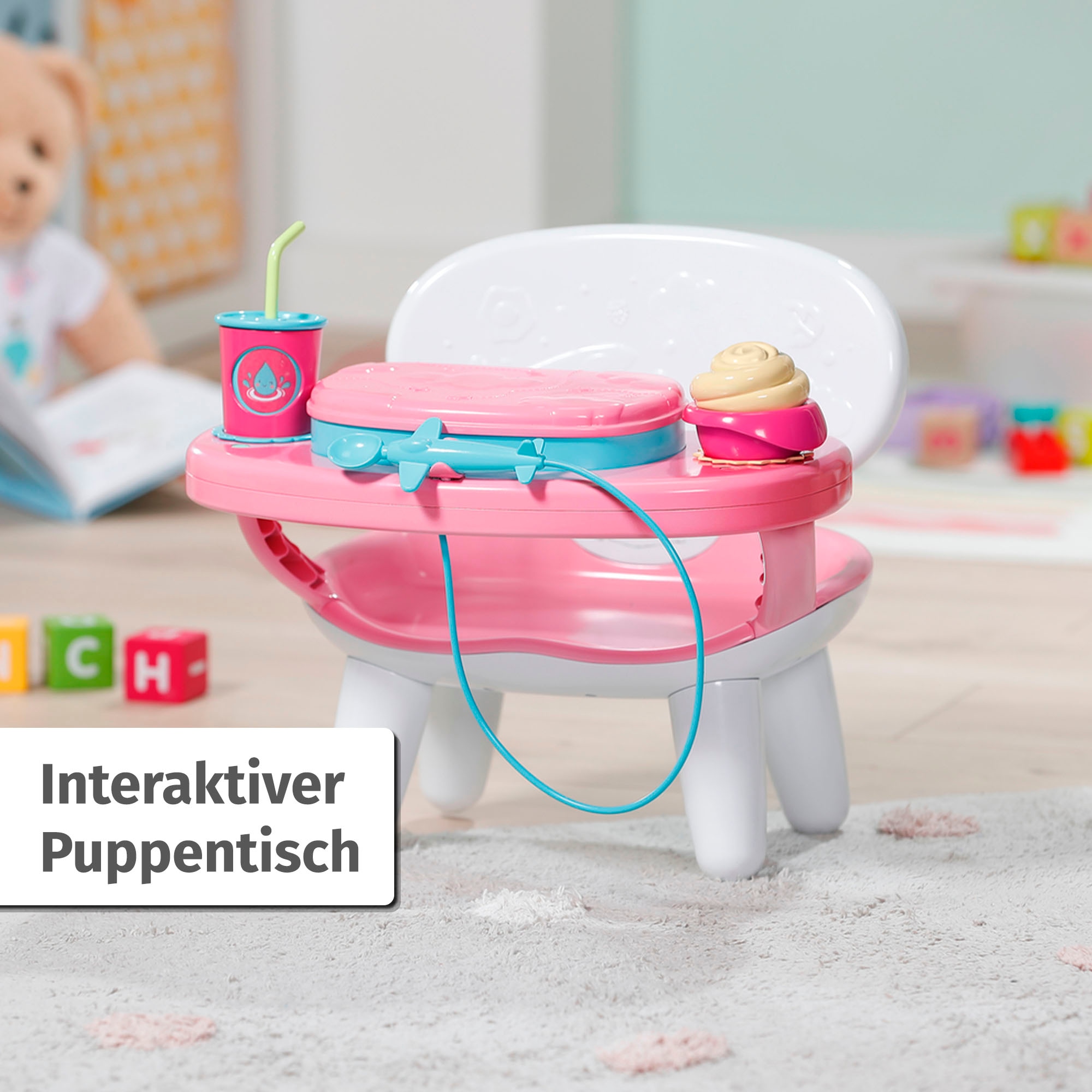 Baby Born Puppentisch »Füttertisch«, mit Licht- & Soundeffekten