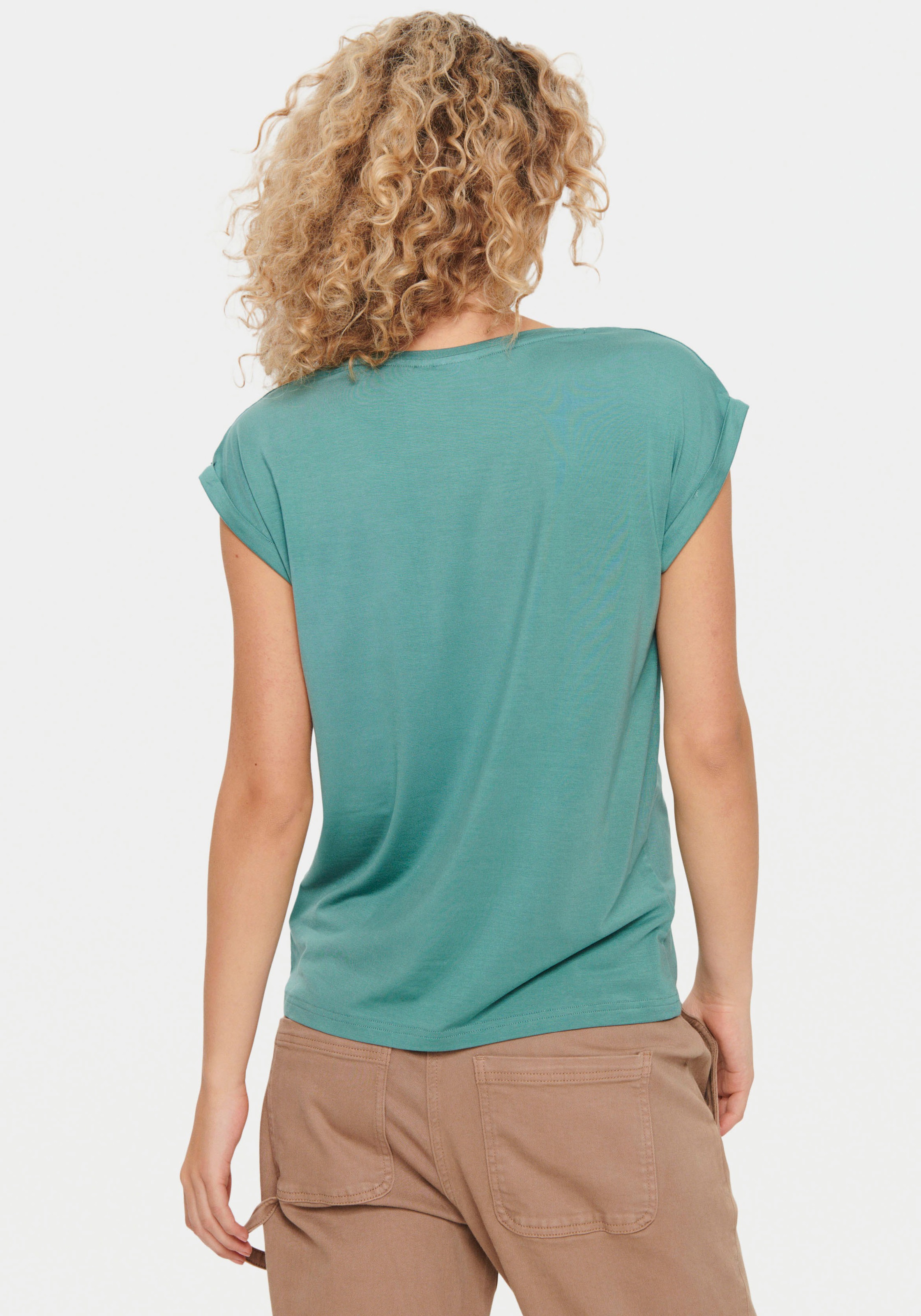 Saint Tropez Kurzarmshirt »U1520, AdeliaSZ T-Shirt« im Online-Shop kaufen