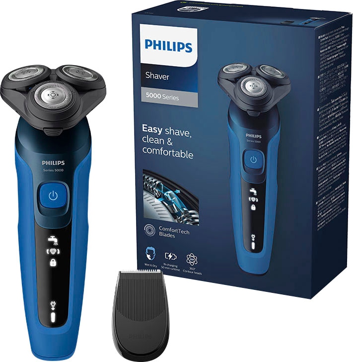Philips Elektrorasierer »Shaver Series 5000 S5466/17«, 1 St. Aufsätze, SmartClick-Präzisionstrimmer