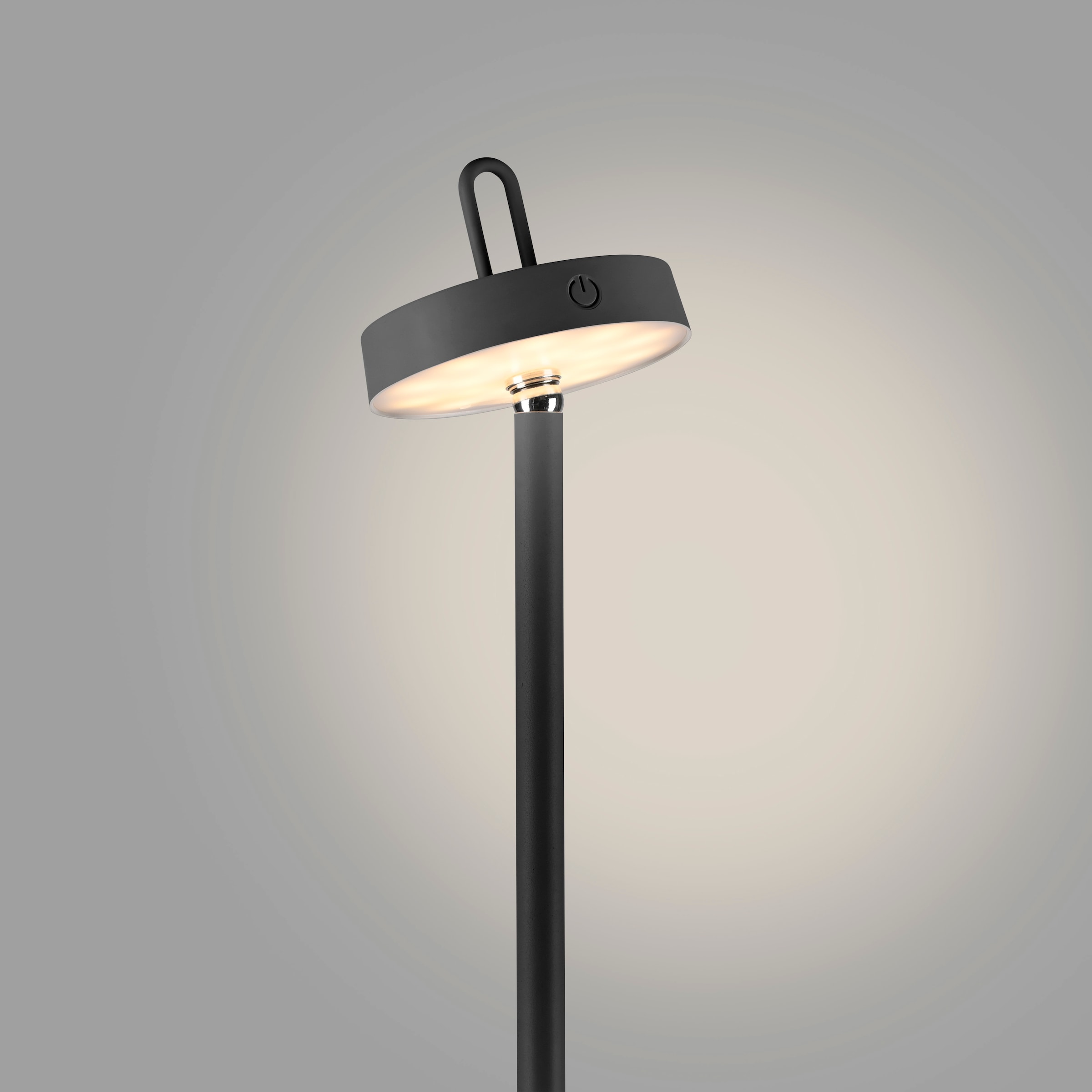JUST LIGHT Stehlampe »AMAG«, 1 flammig, Leuchtmittel LED-Modul | LED fest integriert, Akkuleuchte