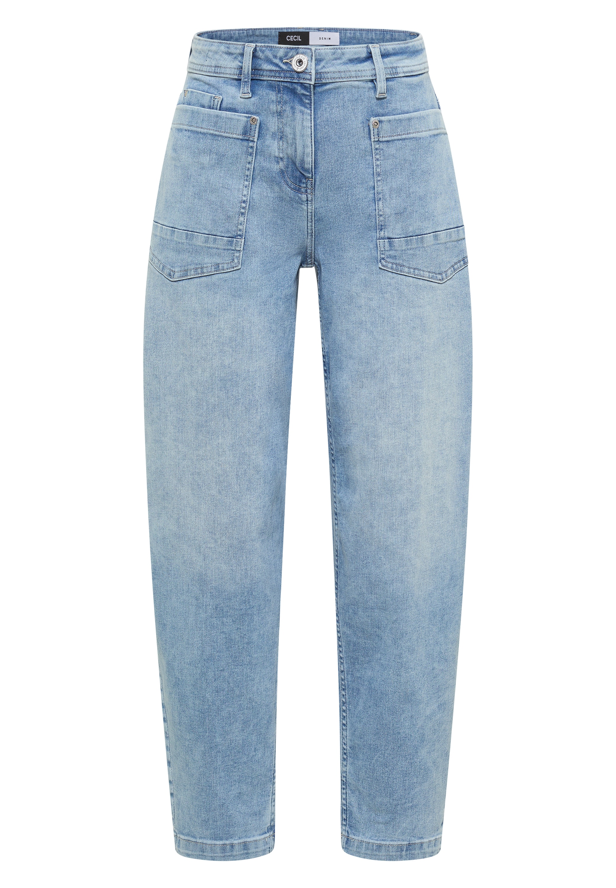 Cecil Loose-fit-Jeans »Style Scarlett« lockerer Sitz, elastischer Baumwollmix