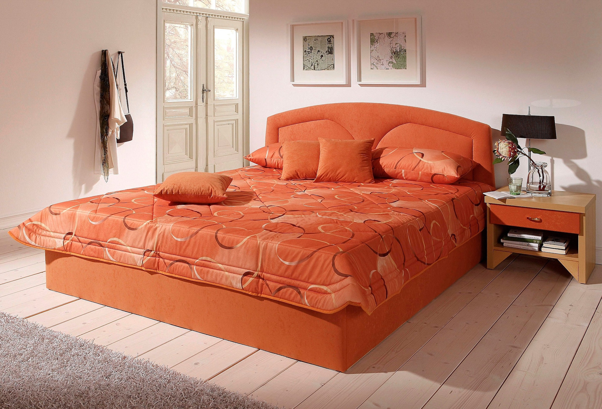 Matratze mit Schlafkomfort Polsterbett, Westfalia Ausführung bei kaufen online Bettkasten inkl.