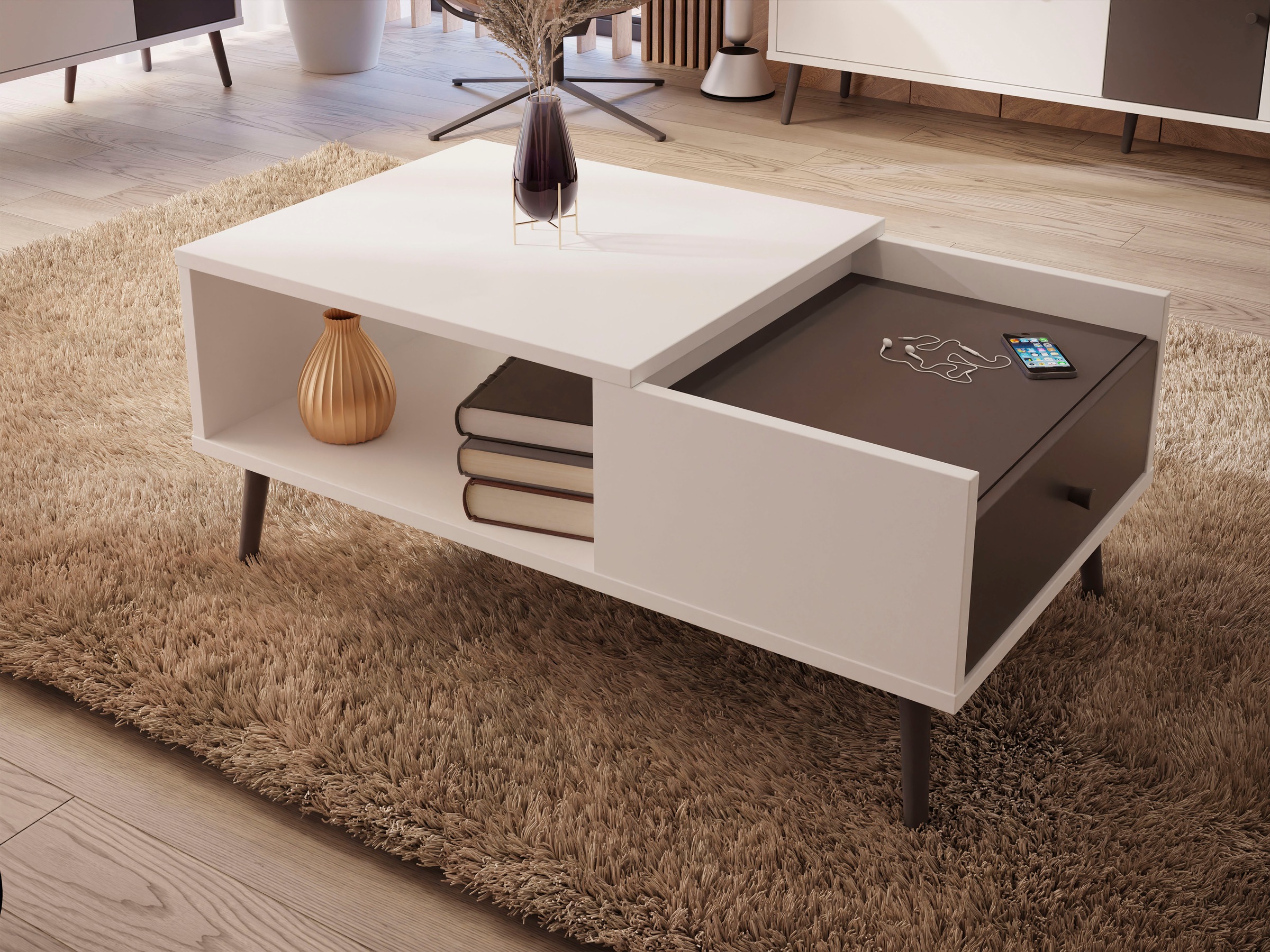 FORTE Couchtisch »Harllson EasyKlix by Forte«, die neue geniale Art Möbel a günstig online kaufen