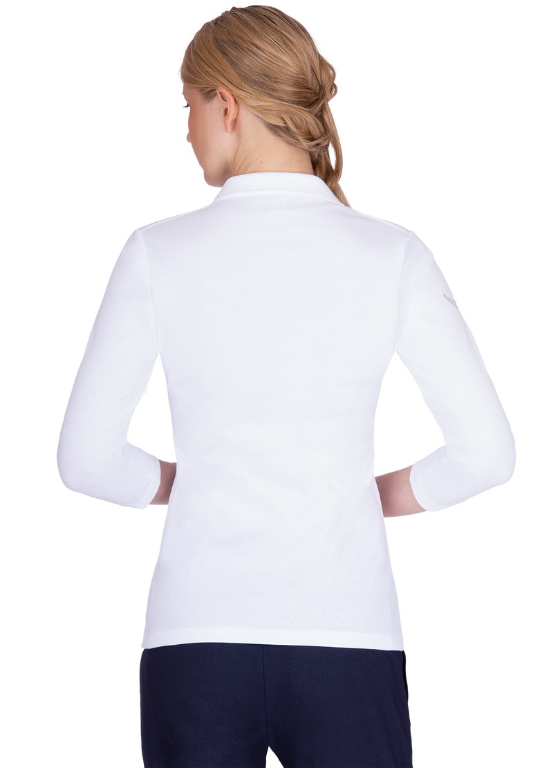 Trigema Poloshirt »TRIGEMA Poloshirt mit Kristallsteinen«, (1 tlg.)