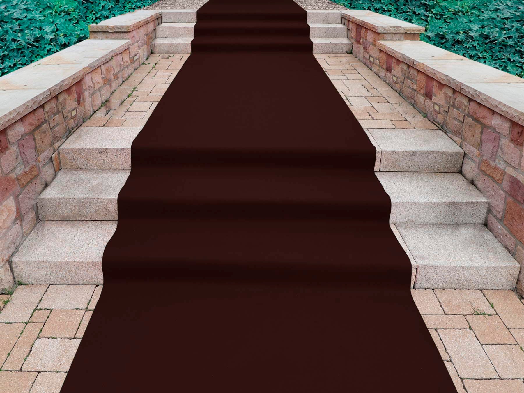 Primaflor-Ideen in Textil Läufer »PODIUM, Made in Belgium«, rechteckig, 2,6 mm Höhe, Breite 200 cm, Nadelfilz, Uni-Farben, ideal für Veranstaltungen