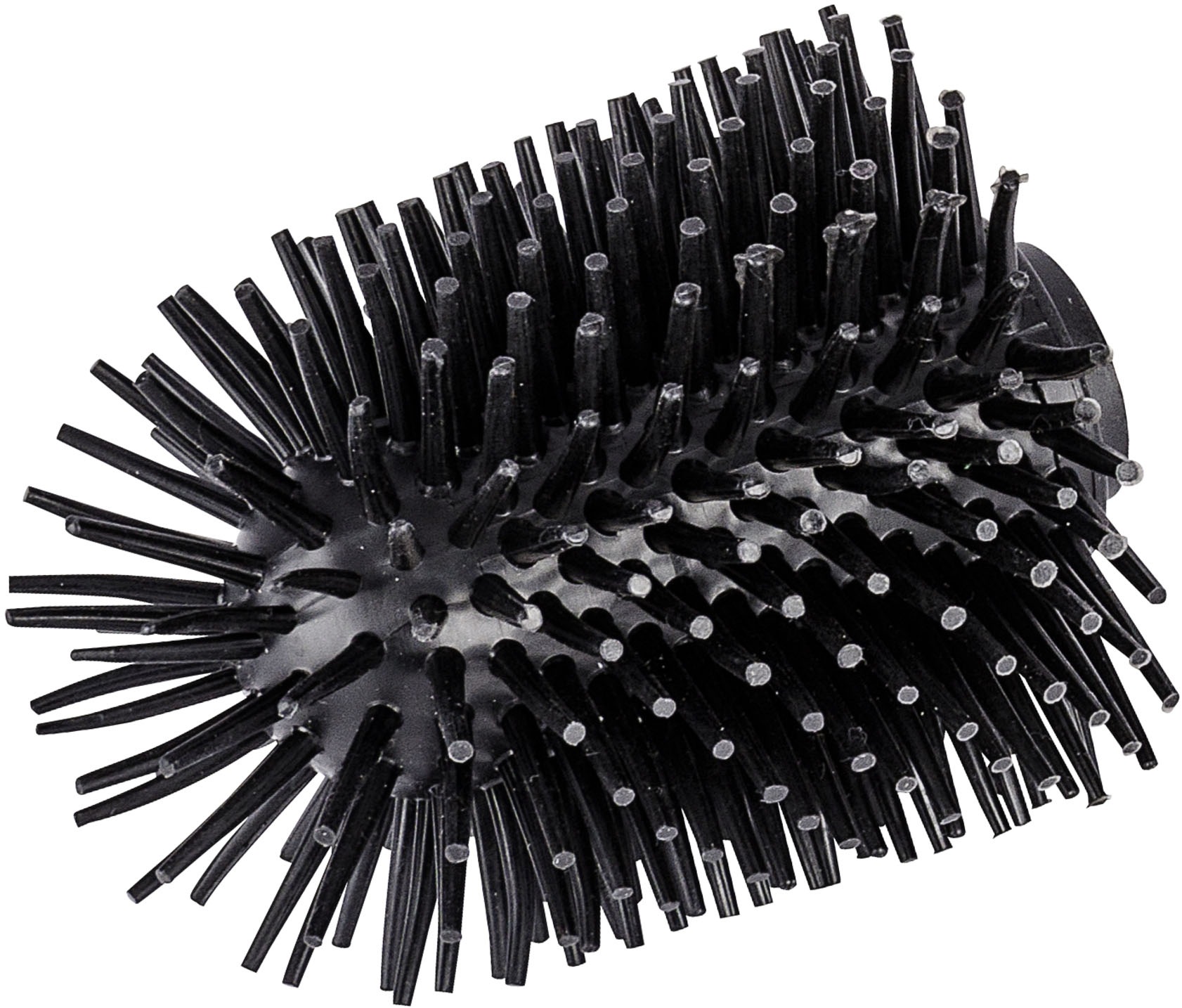WENKO WC-Reinigungsbürste Set 4 Stk. aus Kunststoff Ersatzbürstenkopf für WENKO WC-Bürsten, Ø 7,5cm, Silikonborsten