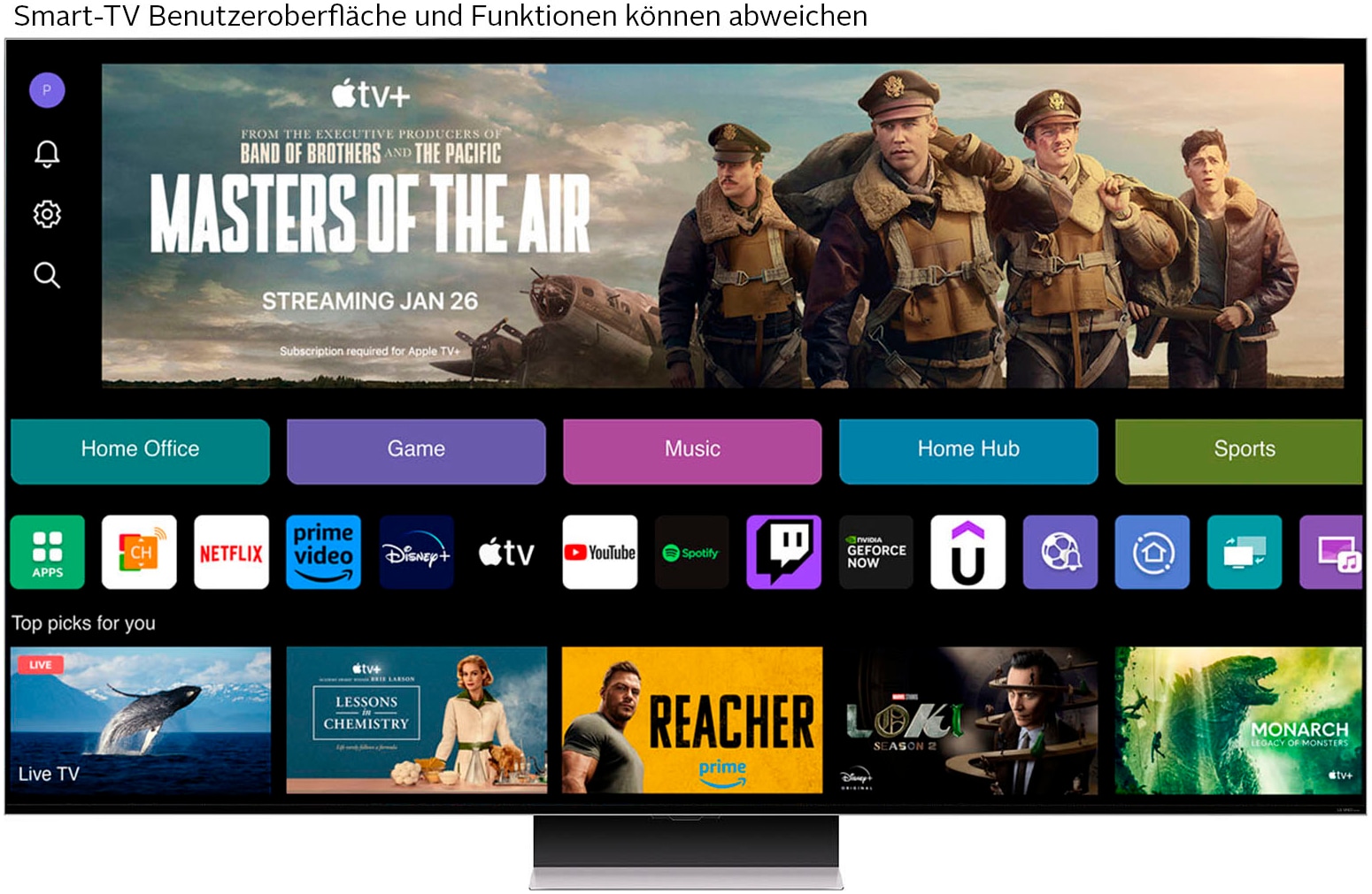 LG QNED-Fernseher »86QNED99T9B«, 8K, Smart-TV
