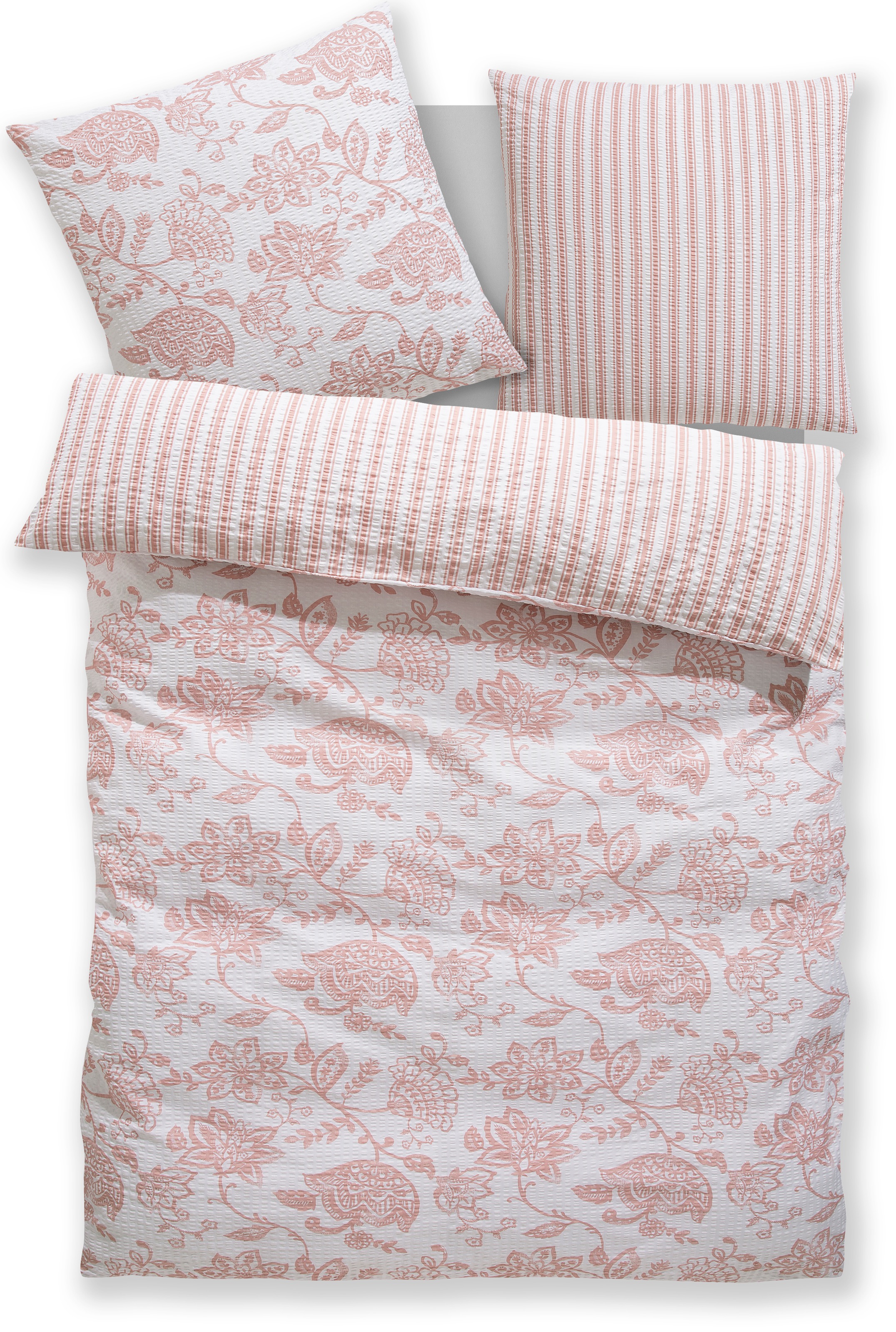 andas Bettwäsche »Nordby« 2 Stk. tlg. Bettwäsche aus Baumwolle, skandinavis günstig online kaufen