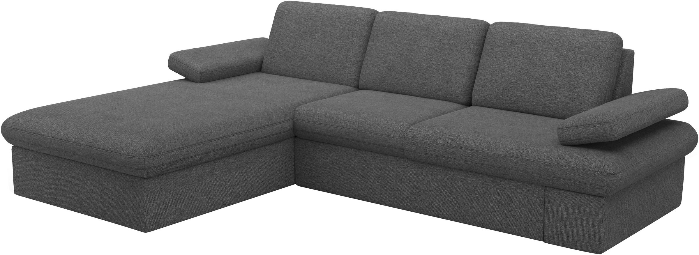 sit&more Ecksofa »Moreno«, mit Armteilverstellung,wahlweise mit Bettfunktion