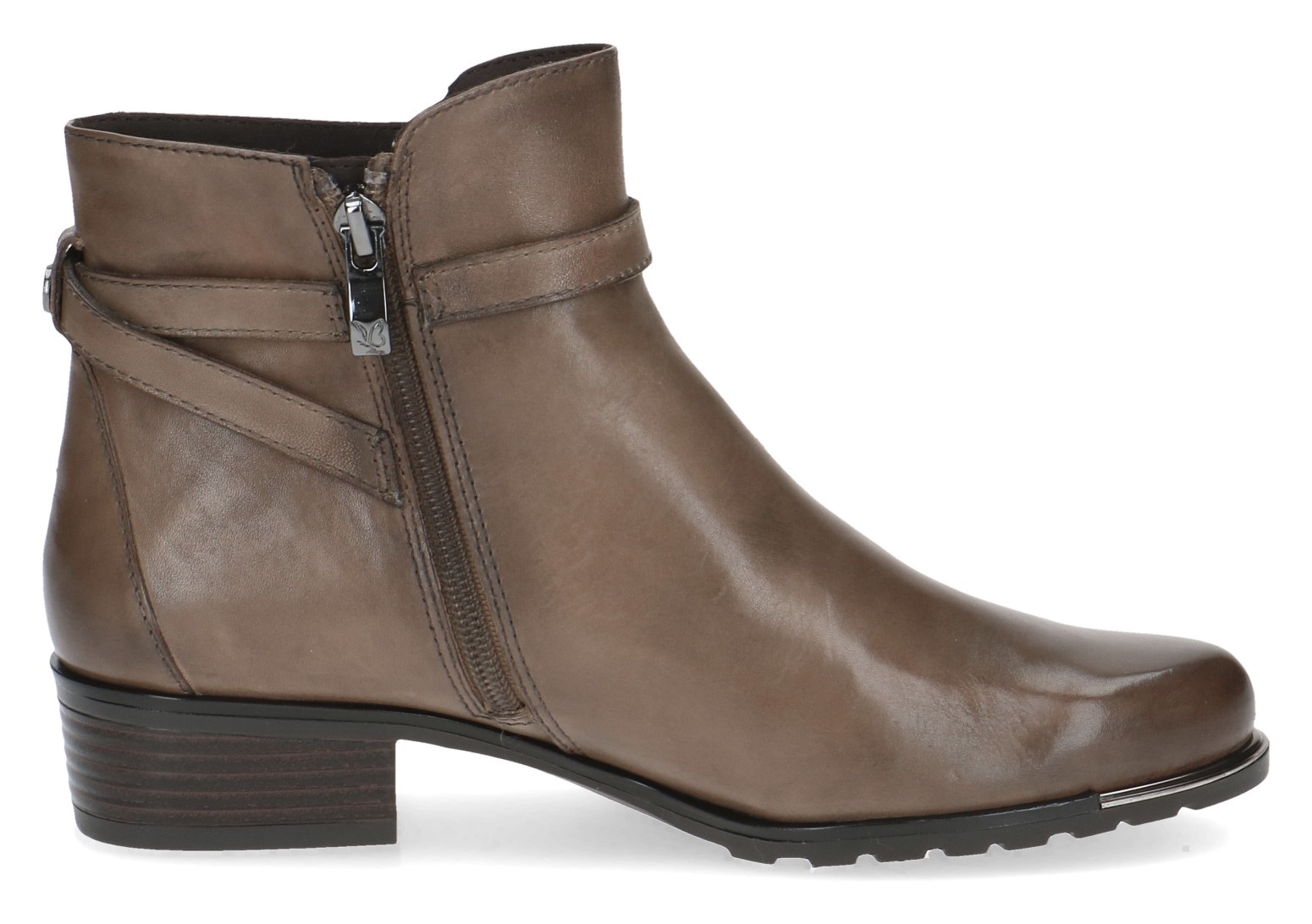 Caprice Stiefelette, Blockabsatz, Boots mit Zierschnalle und Zierriemchen
