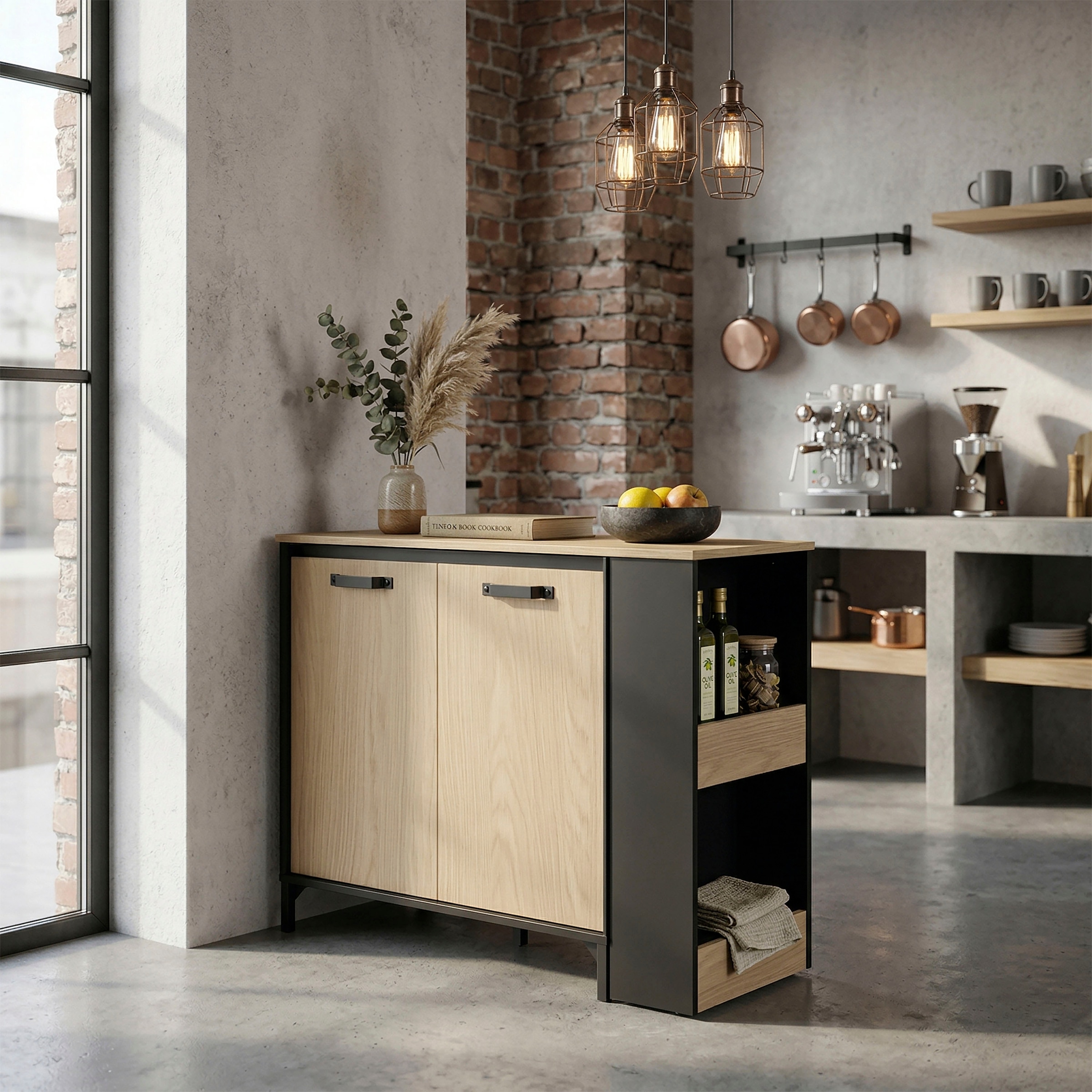 Gami Kücheninsel »CAMDEM« Ultrafunktionales, modulares Konzept.