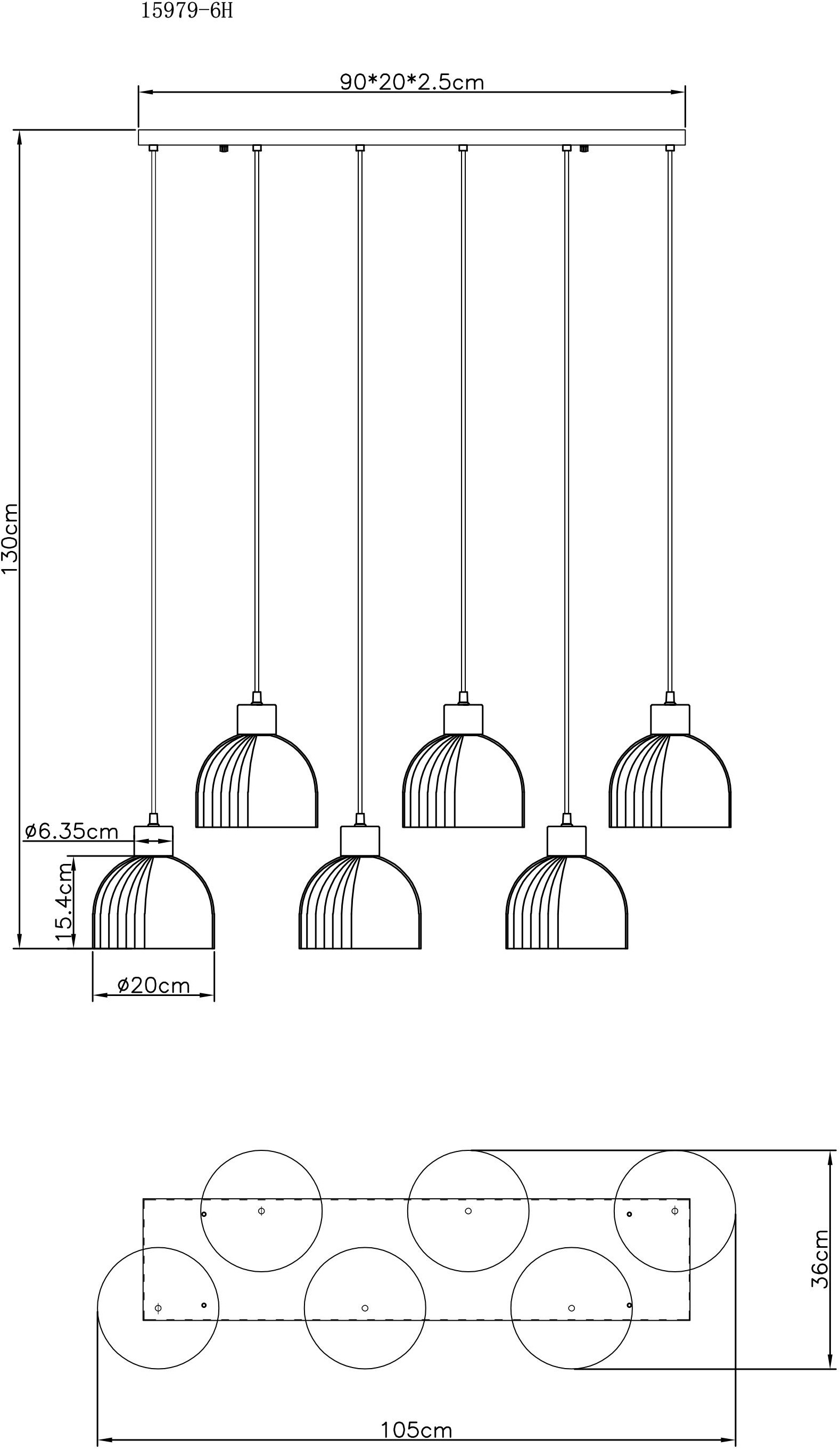 GLOBO LIGHTING Hängeleuchte »SWANSON« E27 1 Stk. Hängeleuchte mit Glas amber, warmes Licht, stilvoll elegant