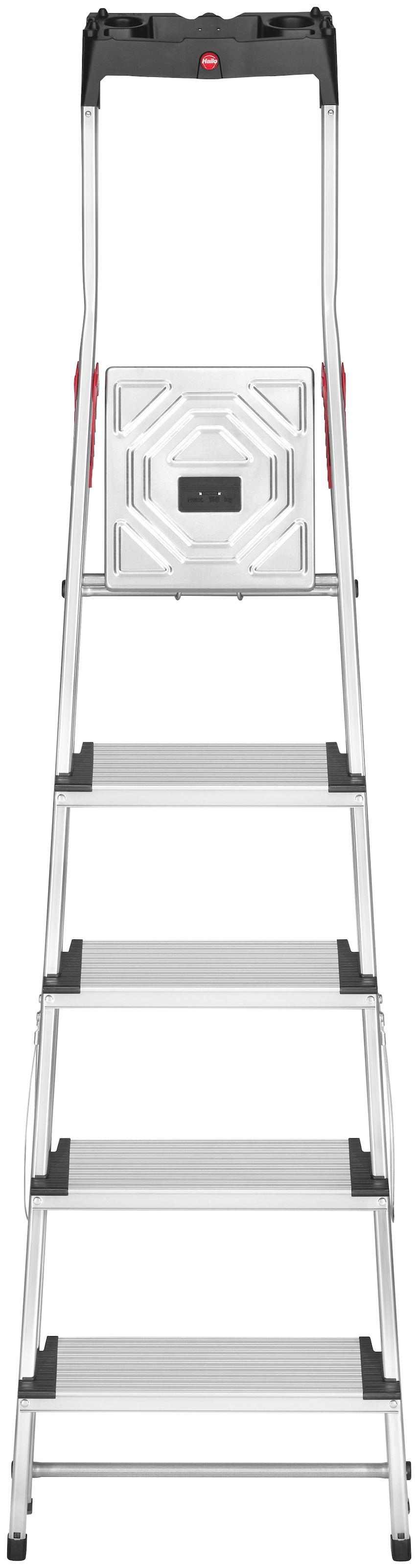 Hailo Stehleiter »L80 ComfortLine«, Alu-Sicherheits-Stehleiter 5 Stufen