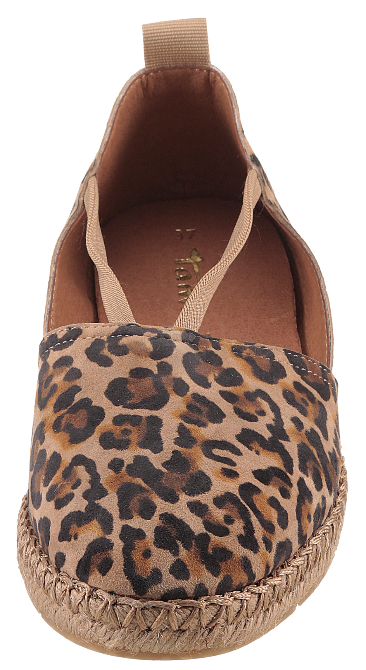 Tamaris Espadrille, Plateau, Sommerschuh, Flats, Schlupfschuh mit Touch It-Ausstattung