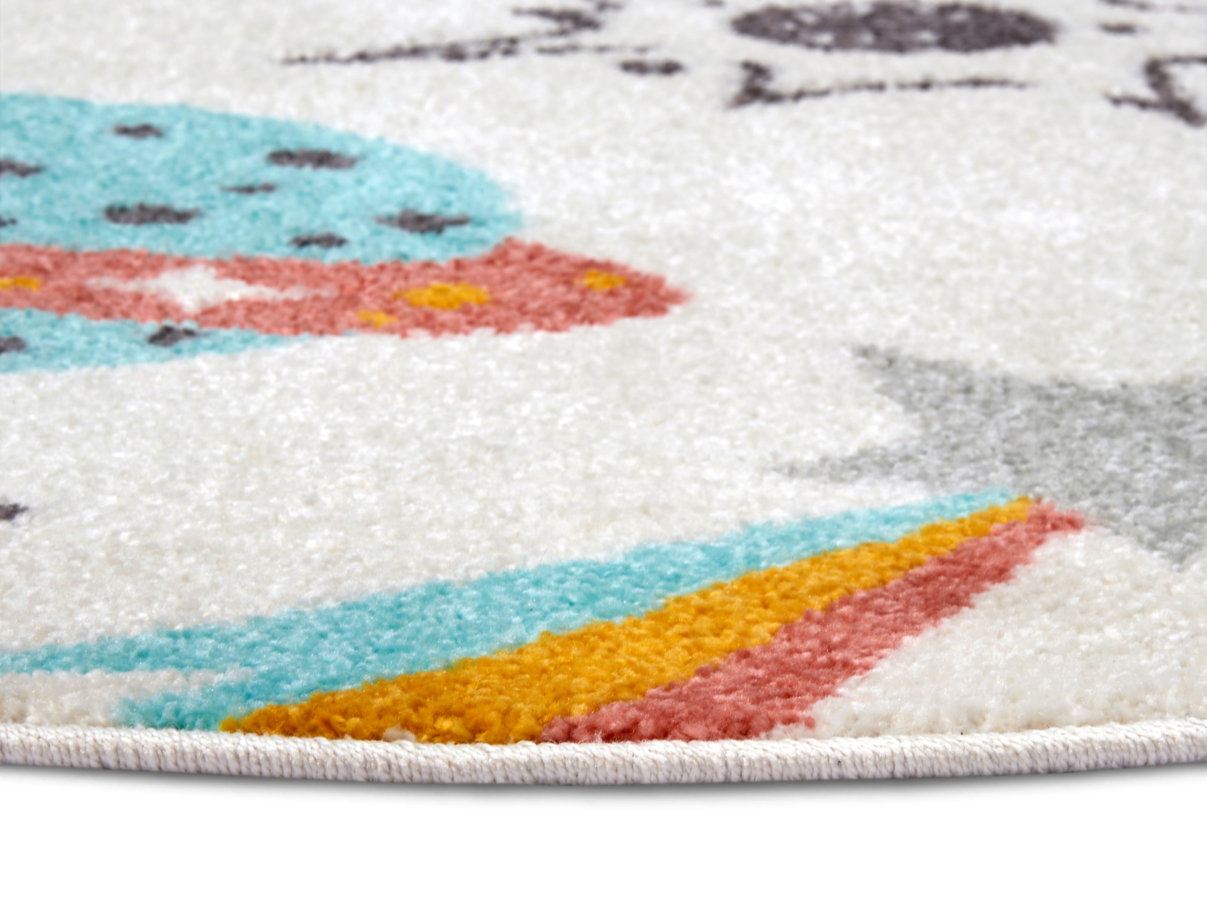 HANSE Home Kinderteppich »Adventures Rund Space«, rund, 7 mm Höhe, Spielteppich, fest, Kinderzimmer, Kurzflor, Spielunterlage
