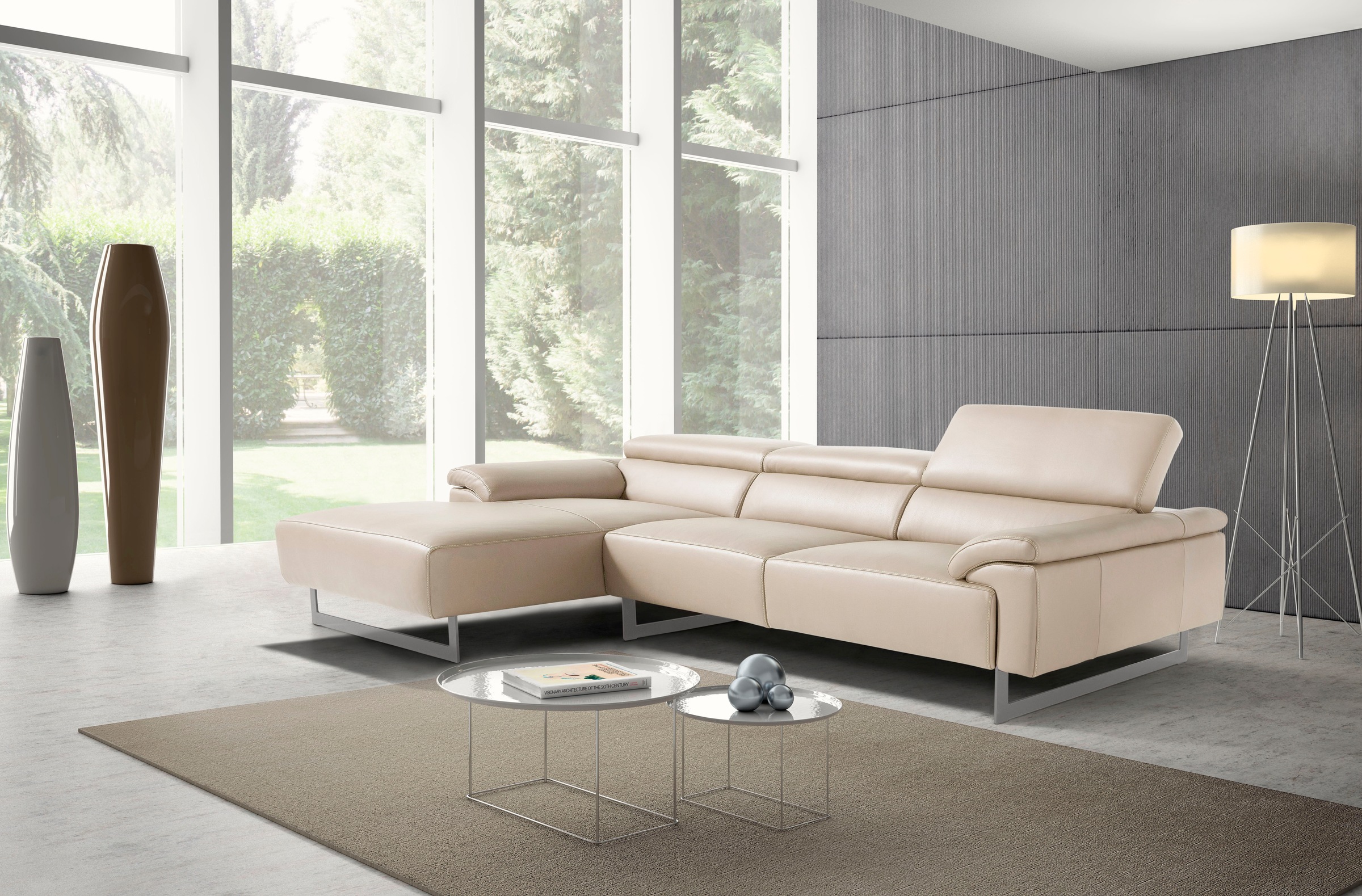Egoitaliano Ecksofa »Malika, edel und bequem, Designsofa mit hochwertigen B günstig online kaufen